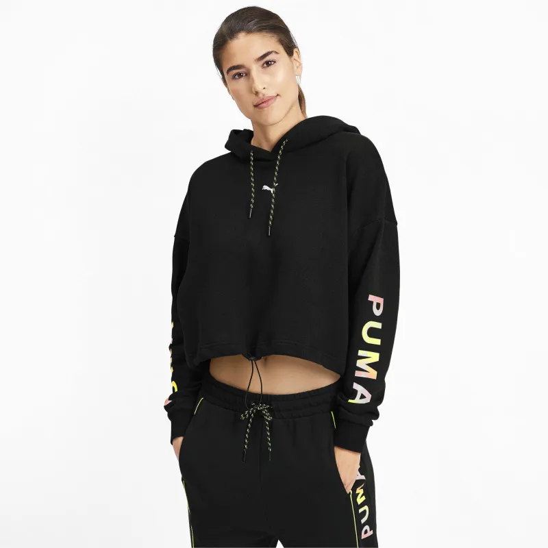 Puma Women's Chase Cropped Hoody - 595224-01 sold by Zulily