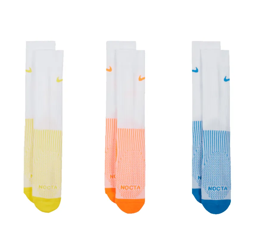 Nike Men's X Nocta Running Crew Socks 3-Pack 'White' - Dd9240-910 sold by Zulily