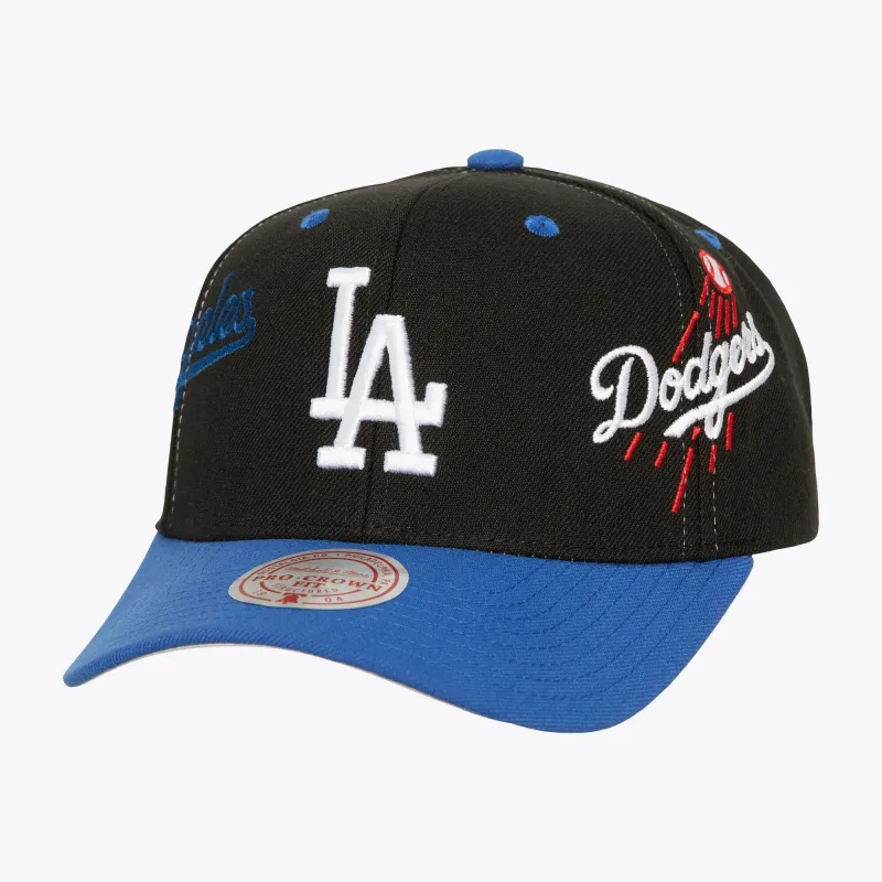 Mitchell & Ness Men's Mlb Overbite Pro Snapback Dodgers sold by Zulily