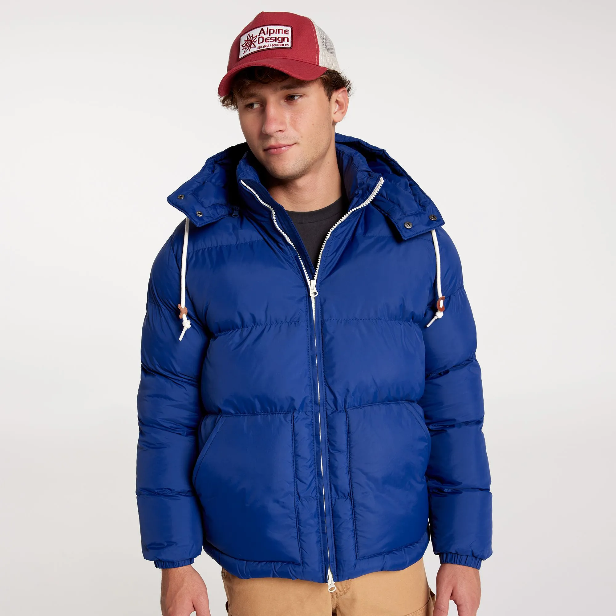 Alpine Design Men's Puffer Jacket - Adm24506-Space Blue sold by Zulily