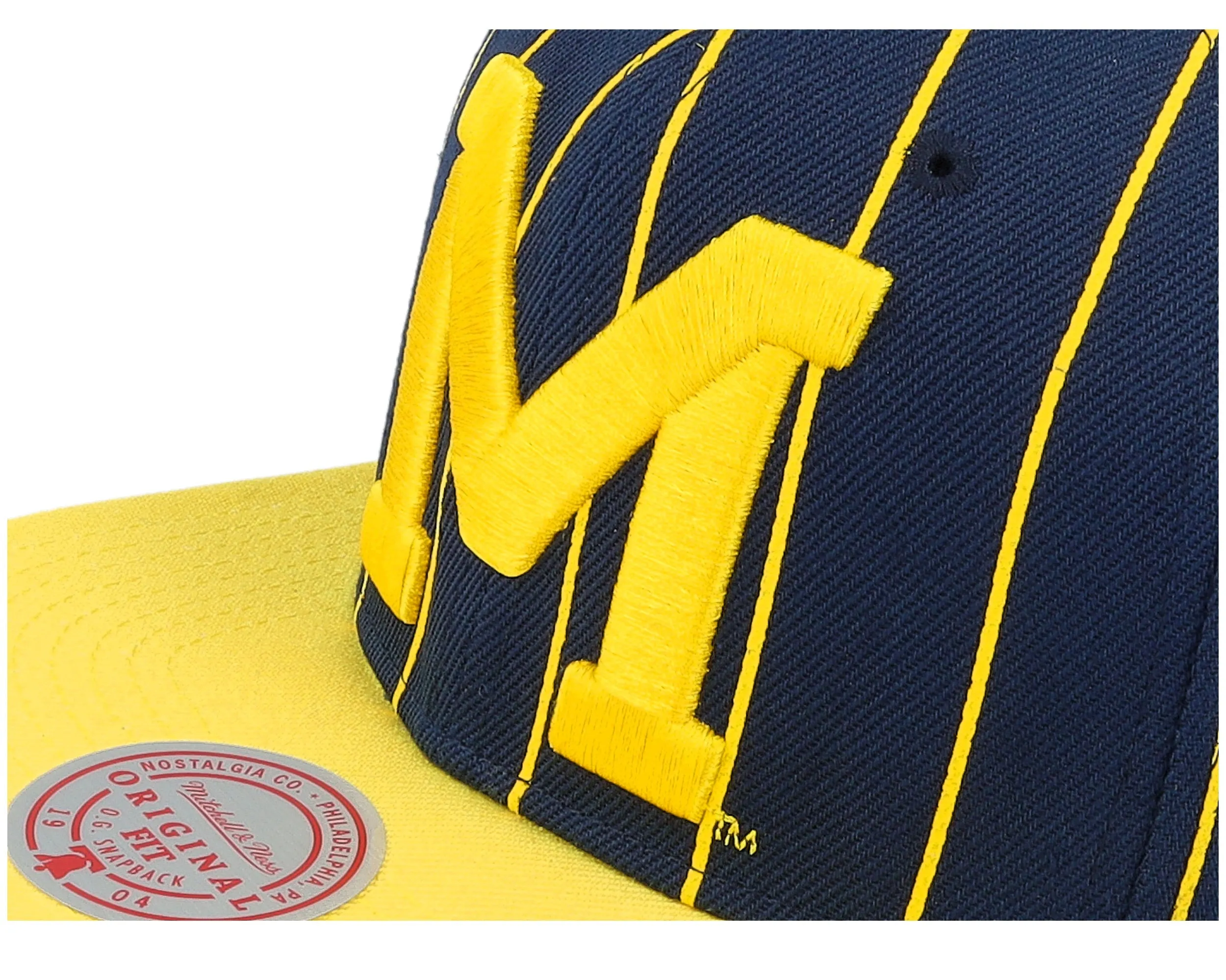 Mitchell & Ness Men's Ncaa Team Pin Snapback Michigan sold by Zulily product image thumbnail 4