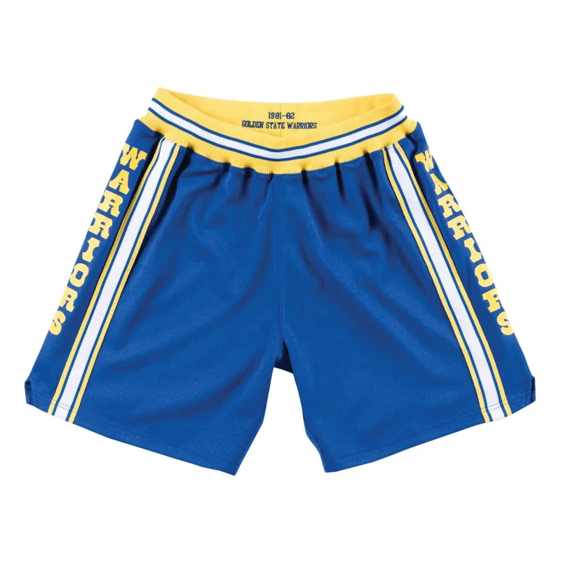 Mitchell & Ness Men's Nba Authentic Shorts Golden State Warriors Road 1981-82 sold by Zulily