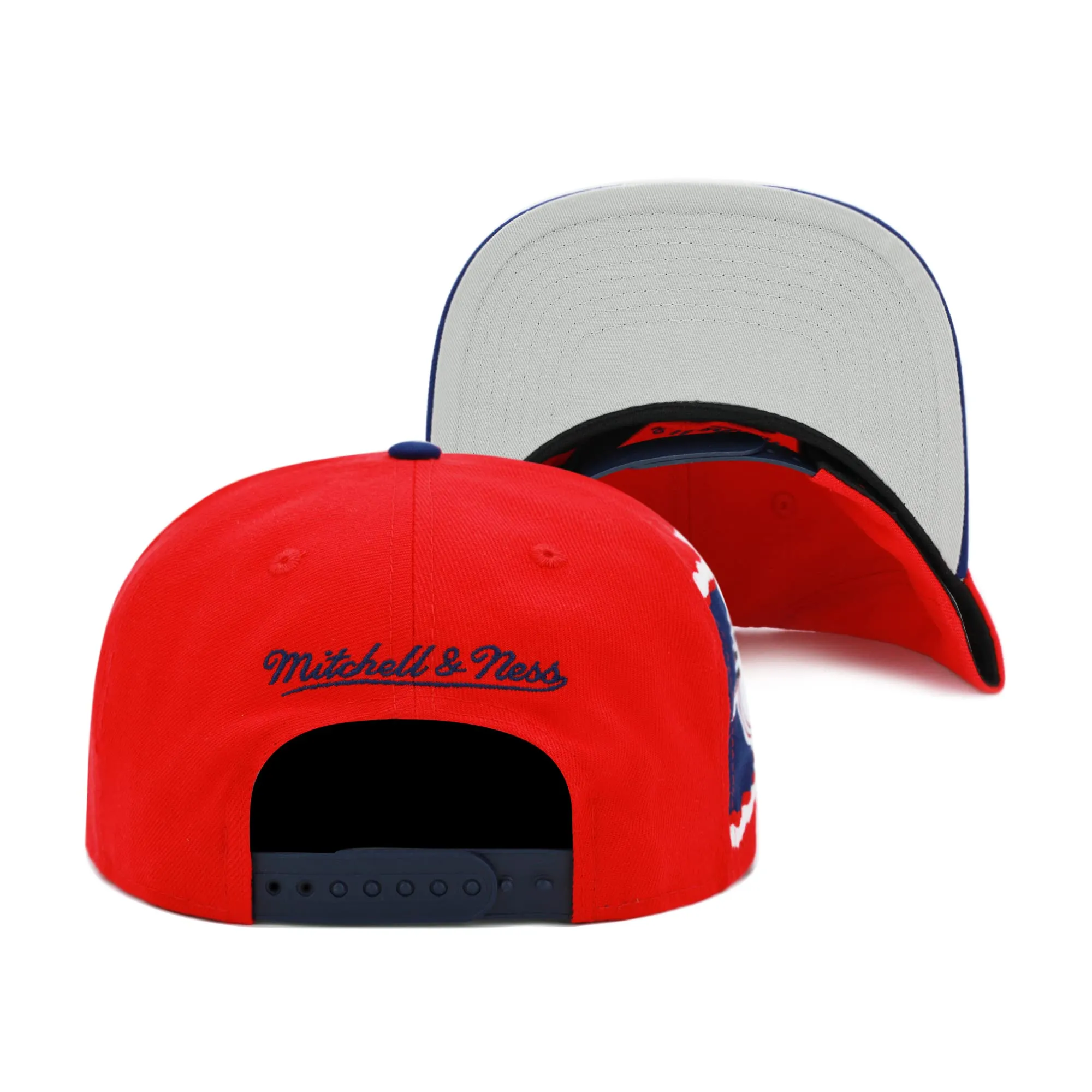 Mitchell & Ness Men's Nba Jumbotron Snapback Hwc Rockets - Red-Royal sold by Zulily product image thumbnail 4