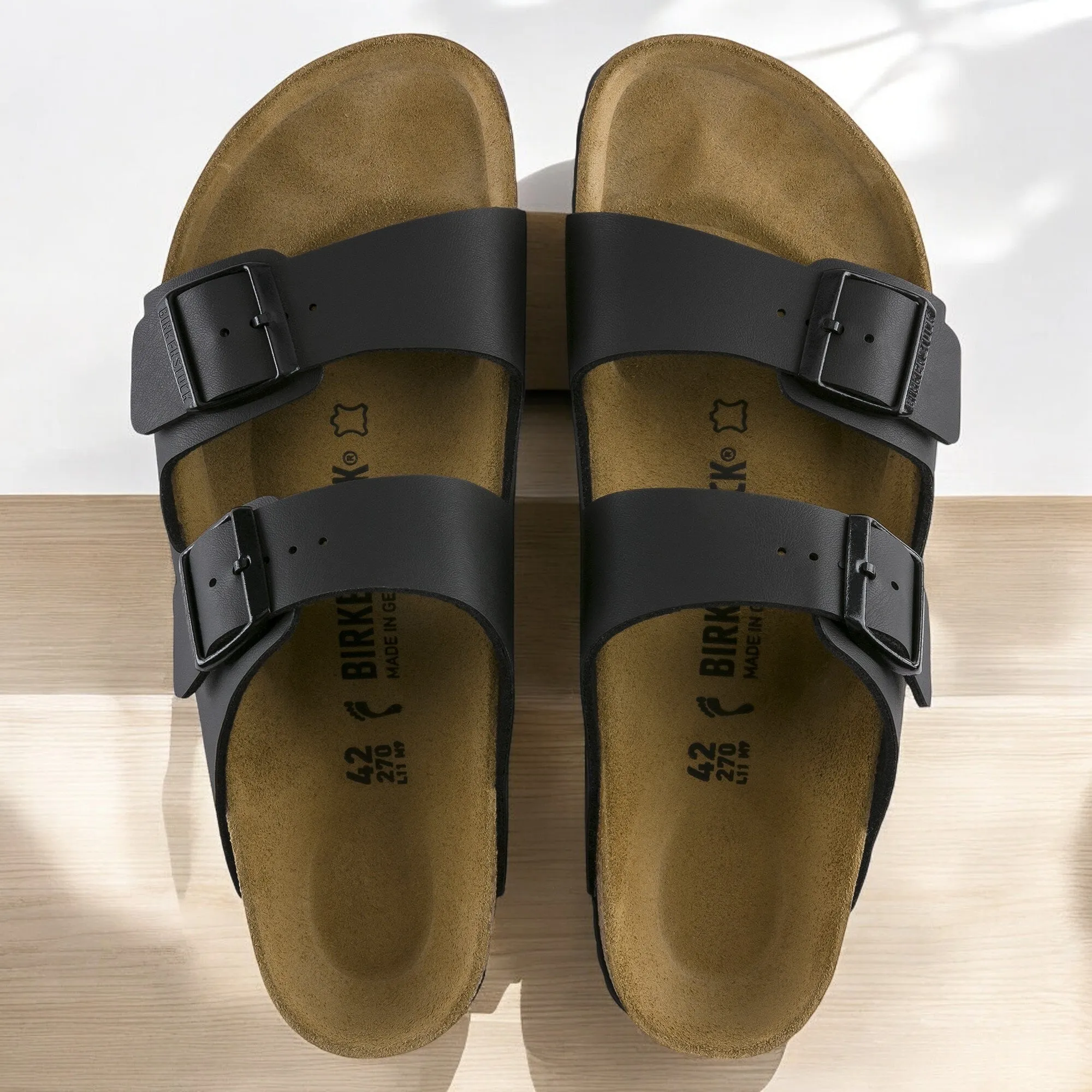 Birkenstock Unisex Arizona Birko-Flor 'Narrow Fit' - 0051793 sold by Zulily product image thumbnail 5