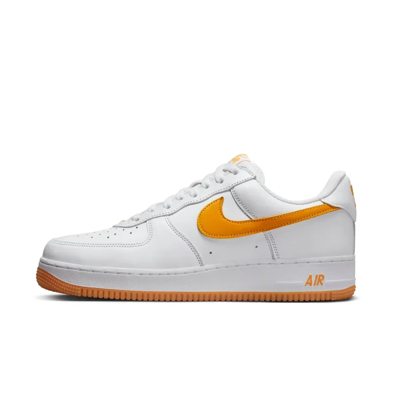 Nike Men's Air Force 1 Low 'Waterproof White University Gold Gum' - Fd7039-100 sold by Zulily