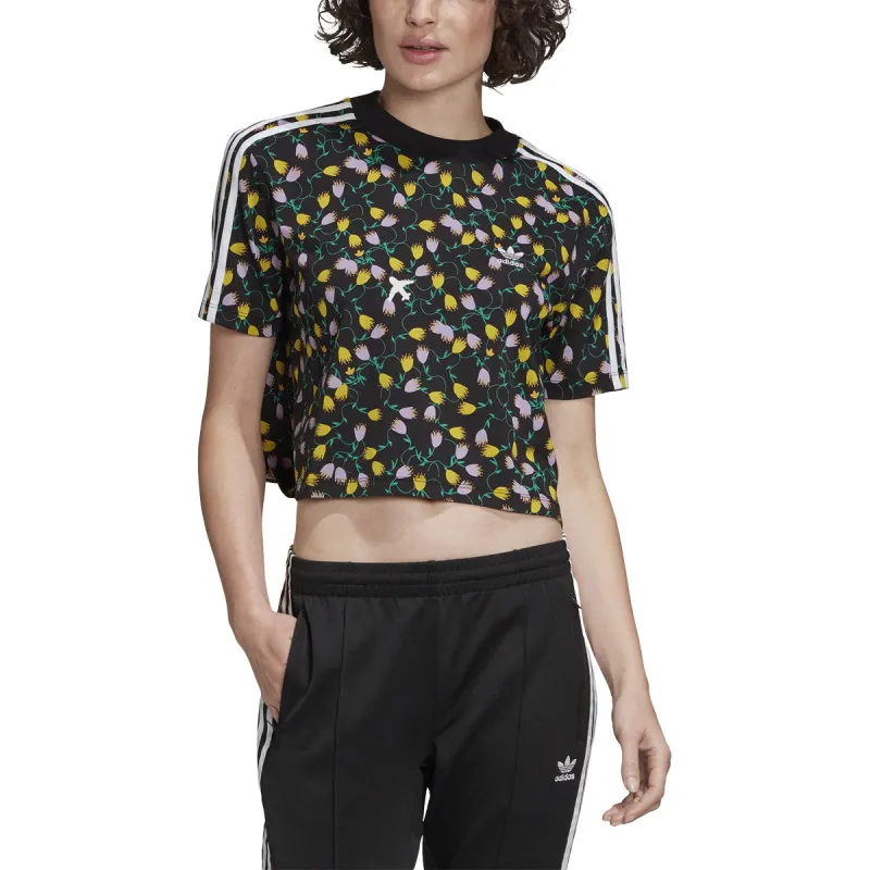 adidas Women's Allover Print Crop Top - Fl4108 sold by Zulily