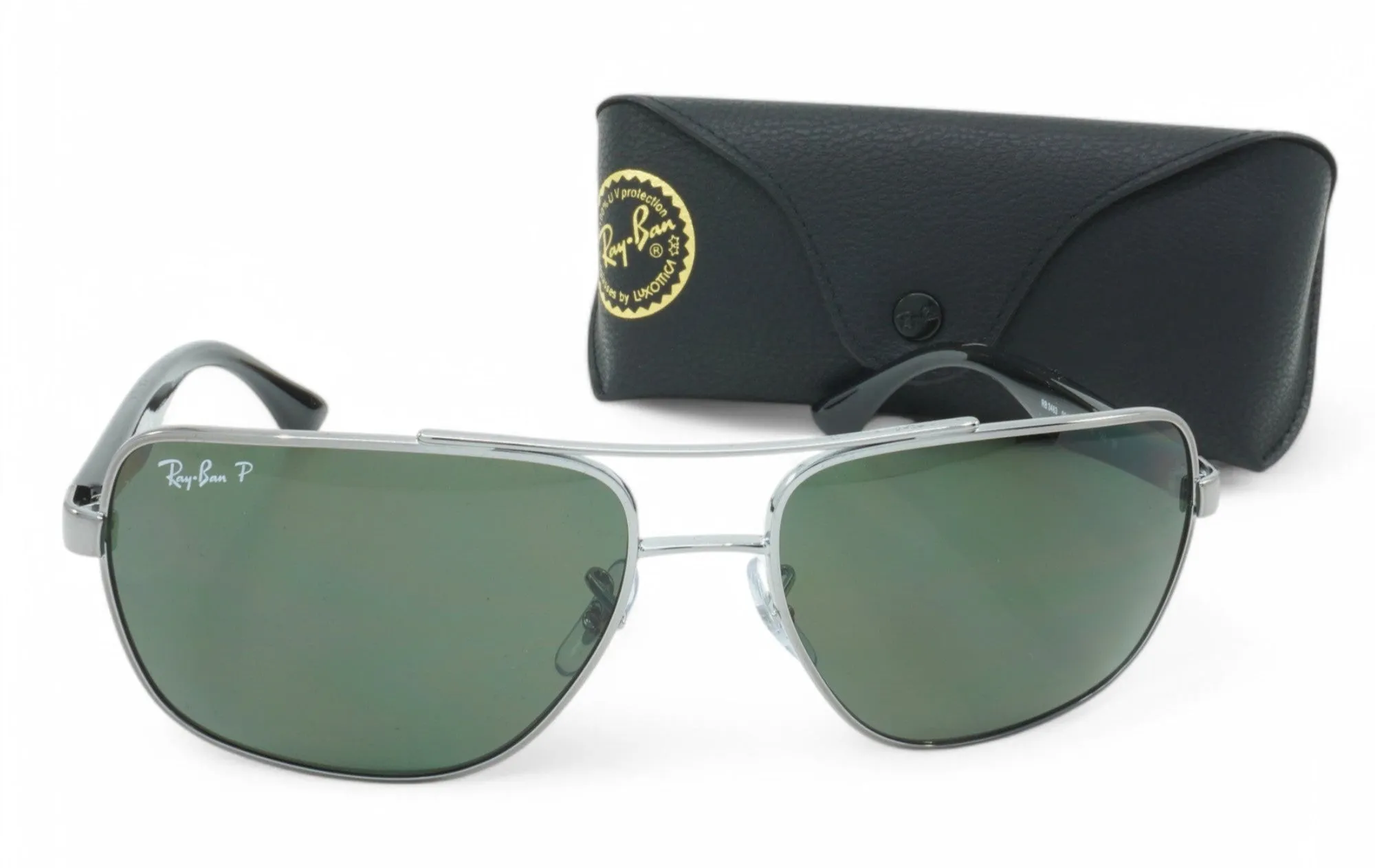 Ray-Ban Unisex Ray Ban Square Polarized Sunglasses - Rb3483-004/58 sold by Zulily product image thumbnail 5