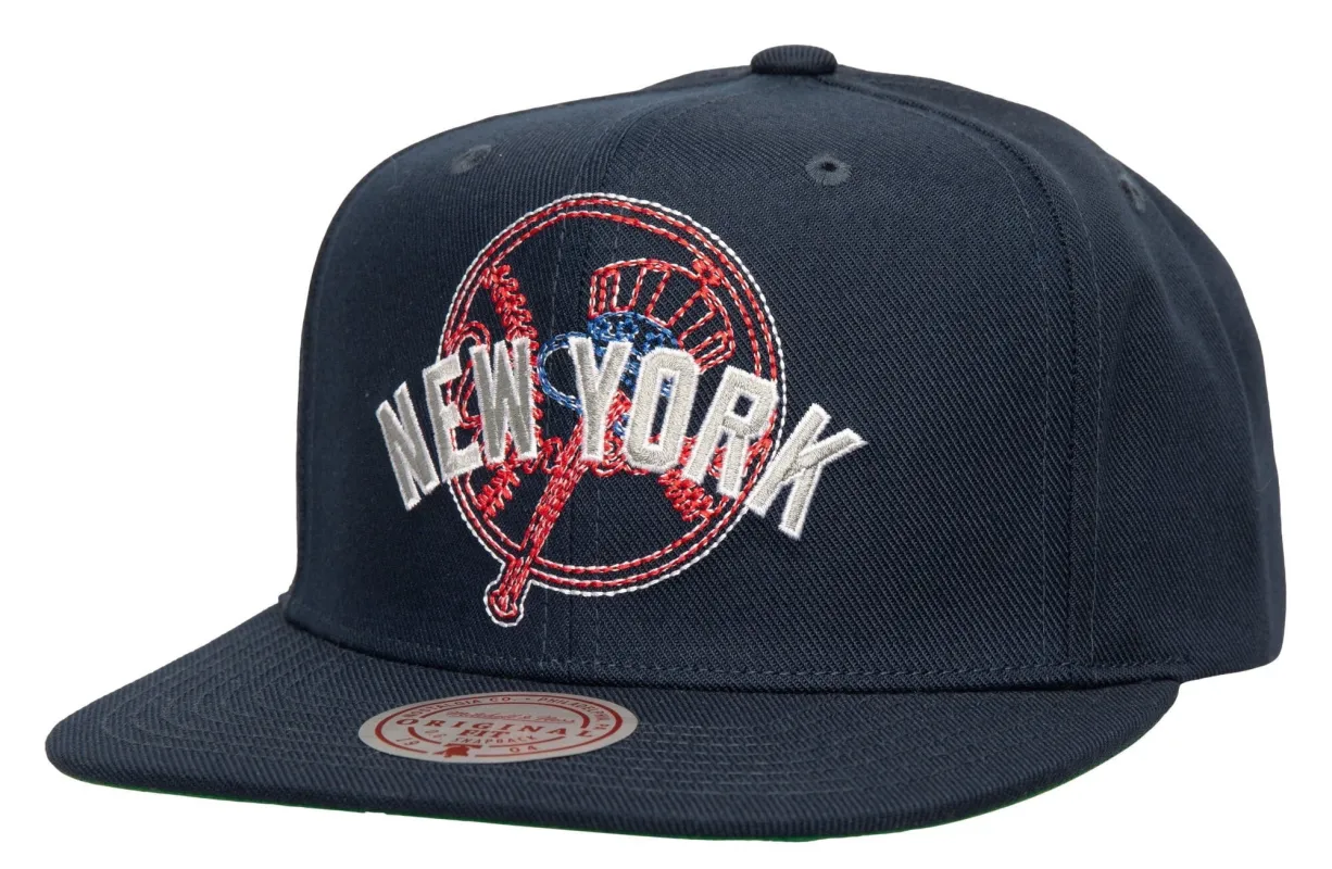 Mitchell & Ness Men's Mlb Double Up Snapback Yankees - Hs9641-Nyynavy sold by Zulily