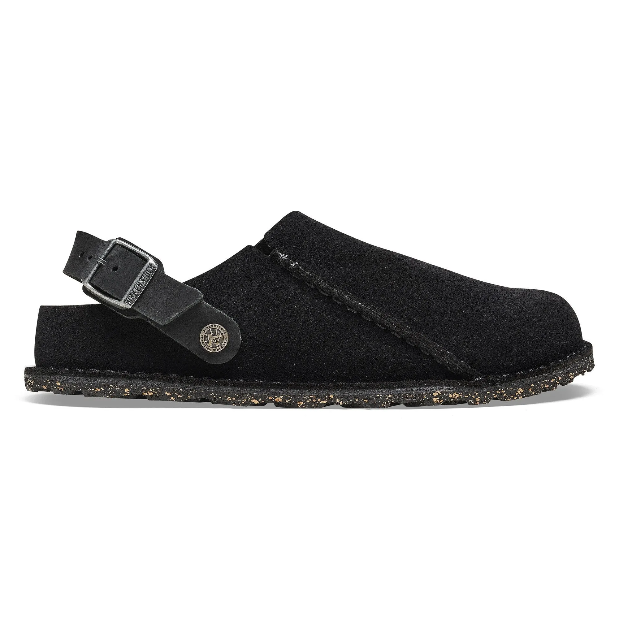 Birkenstock Unisex Lutry Premium Suede Suede Leather 'Regular Fit' - 1025323 sold by Zulily product image thumbnail 3