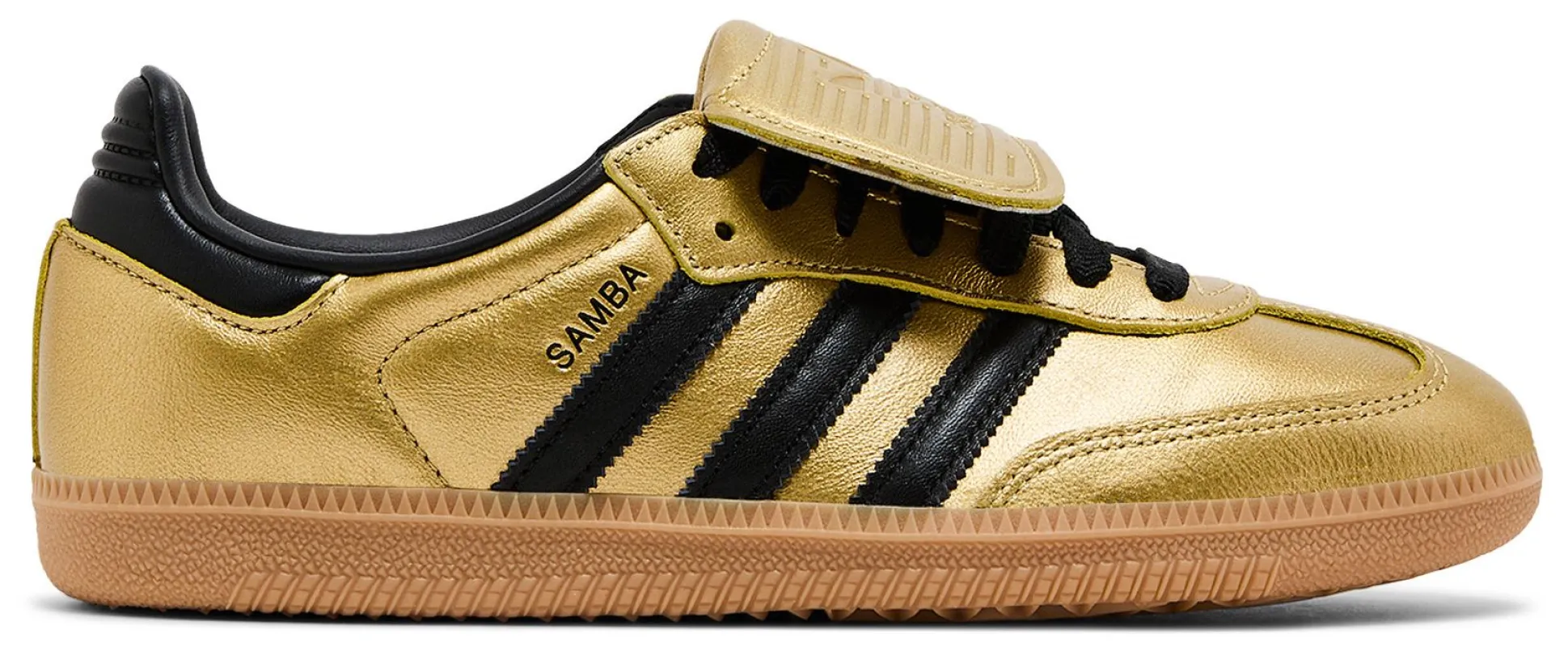 adidas Women's Samba Lt Long Tongue 'Gold Metallic Black Gum' - Jh5708 sold by Zulily
