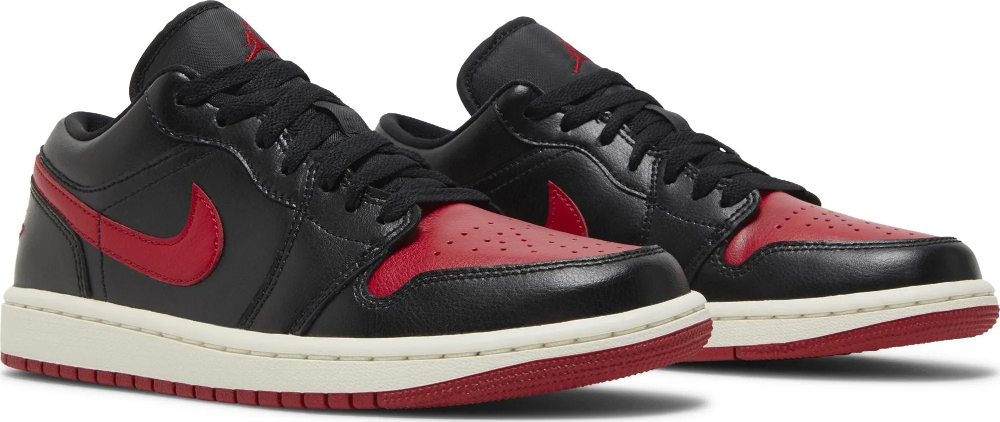 Air Jordan Women's Retro 1 Low 'Bred Sail (Women'S)' - Dc0774-061 sold by Zulily product image thumbnail 2