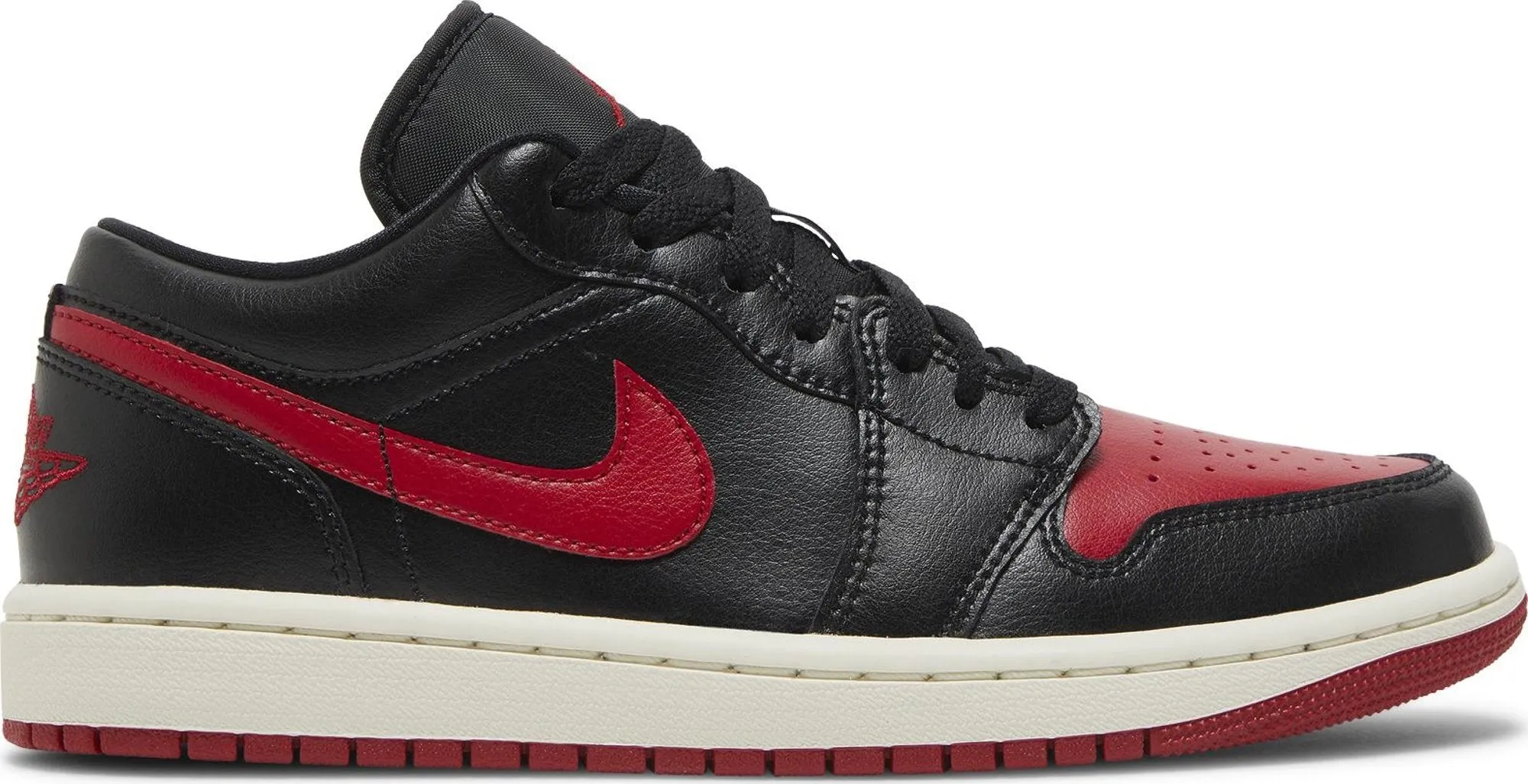 Air Jordan Women's Retro 1 Low 'Bred Sail (Women'S)' - Dc0774-061 sold by Zulily