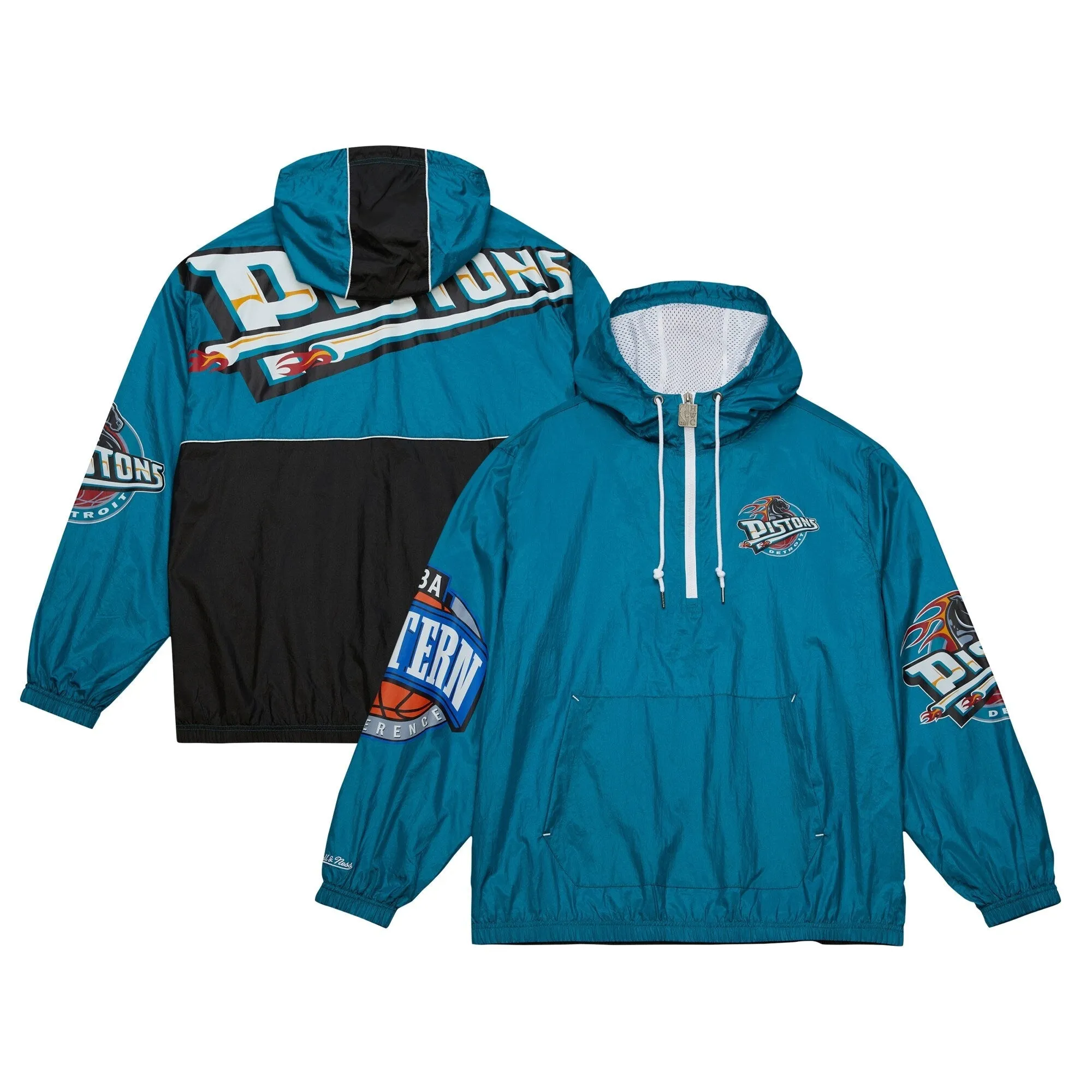 Mitchell & Ness Men's Nba Team Og Anorak Windbreaker Pistons sold by Zulily product image thumbnail 2
