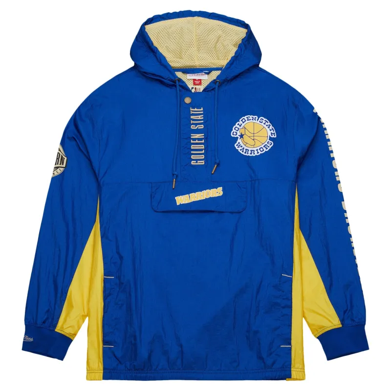 Mitchell & Ness Men's Nba Team Og 2.0 Anorak Windbreaker Vintage Logo Warriors sold by Zulily