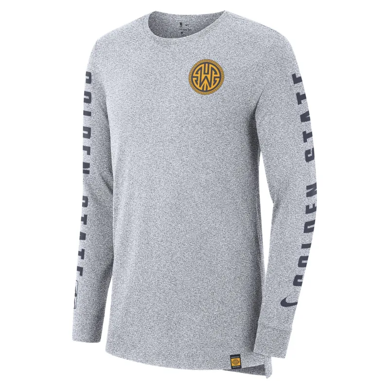 Nike Men's Nba Golden State Warriors Dri-Fit Long Sleeve T-Shirt - 939022-100 sold by Zulily