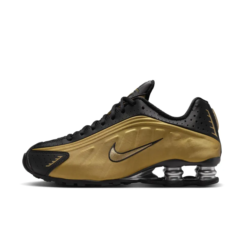 Nike Women's Shox R4 'Black Metallic Gold' - Ar3565-005 sold by Zulily