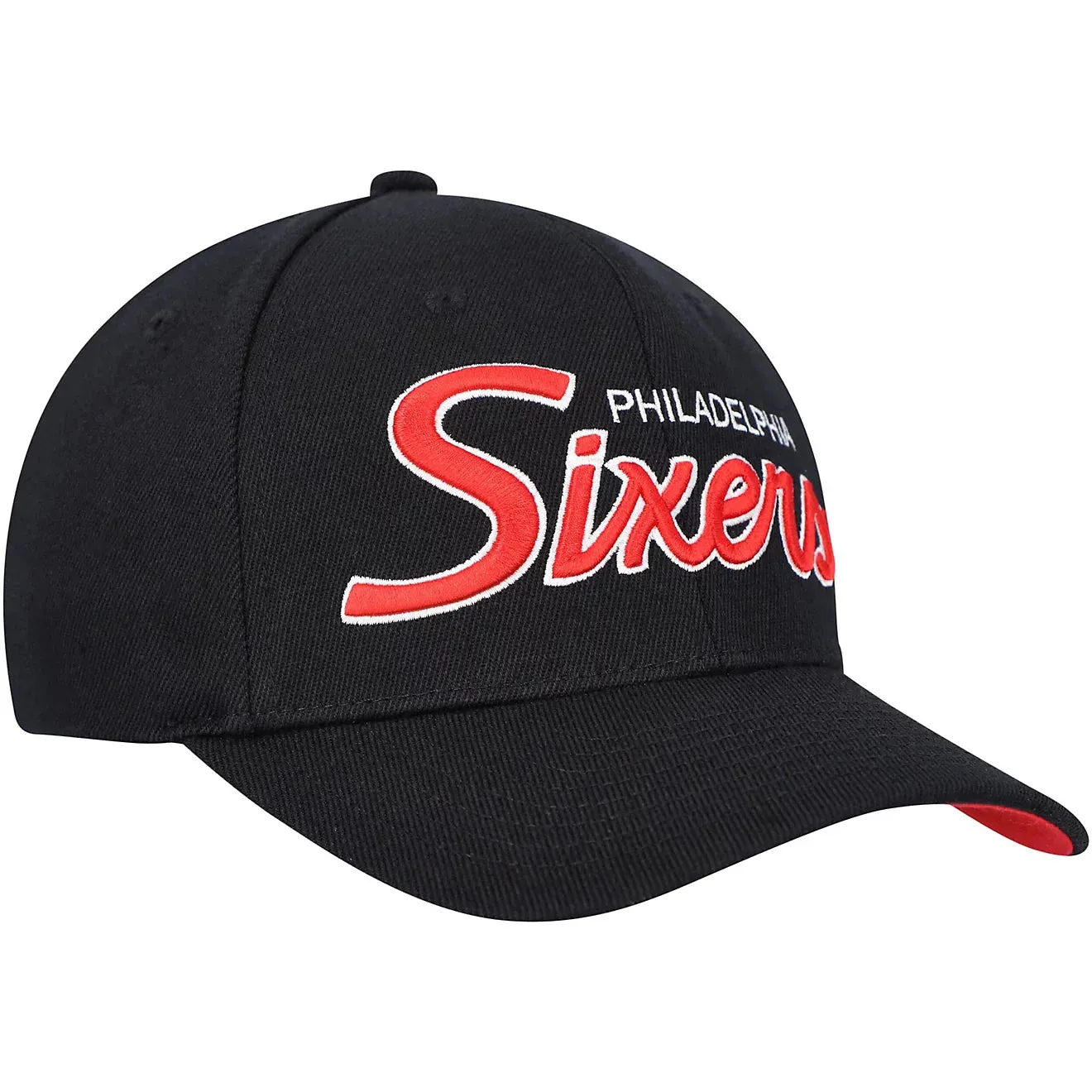 Mitchell & Ness Men's Nba Team Script 2.0 Stretch Snapback 76Ers sold by Zulily product image thumbnail 3