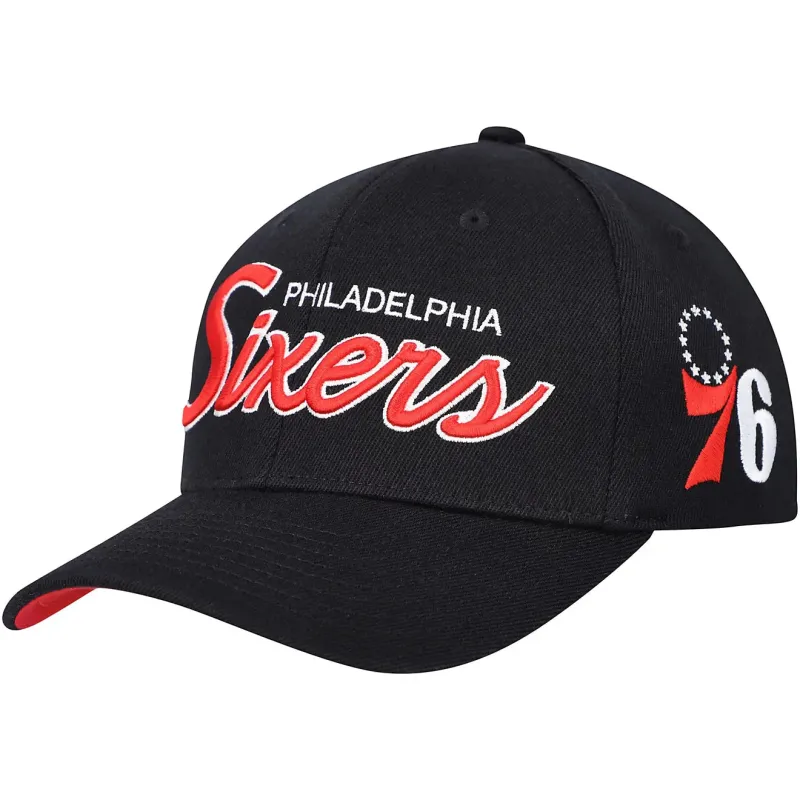 Mitchell & Ness Men's Nba Team Script 2.0 Stretch Snapback 76Ers sold by Zulily