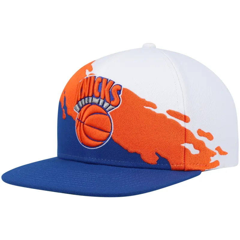 Mitchell & Ness Men's Nba Paintbrush Snapback Hwc Knicks - White-Royal sold by Zulily