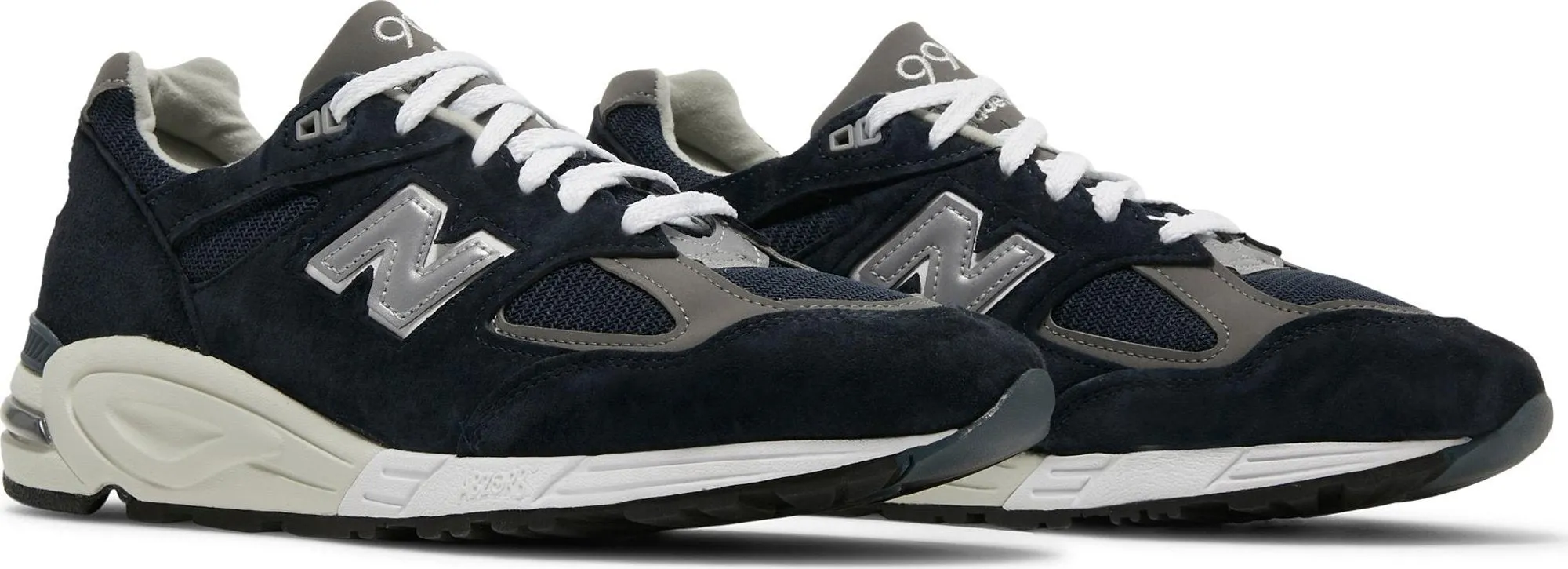 New Balance Men's 990V2 'Navy Grey' - M990Nb2 sold by Zulily product image thumbnail 2