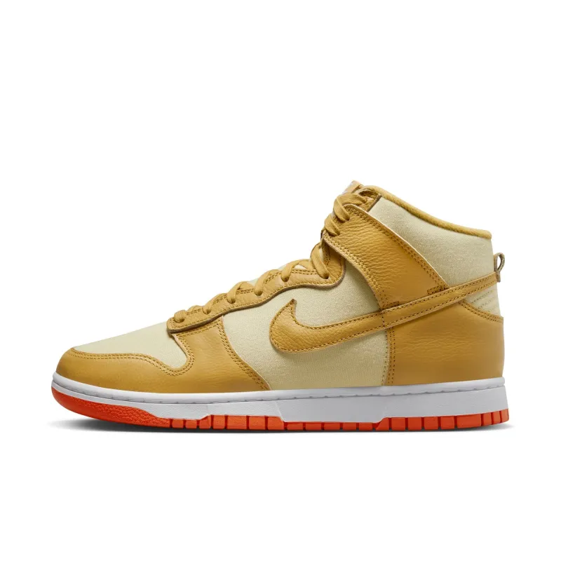 Nike Men's Dunk High 'Wheat Gold Safety Orange' - Dv7215-700 sold by Zulily