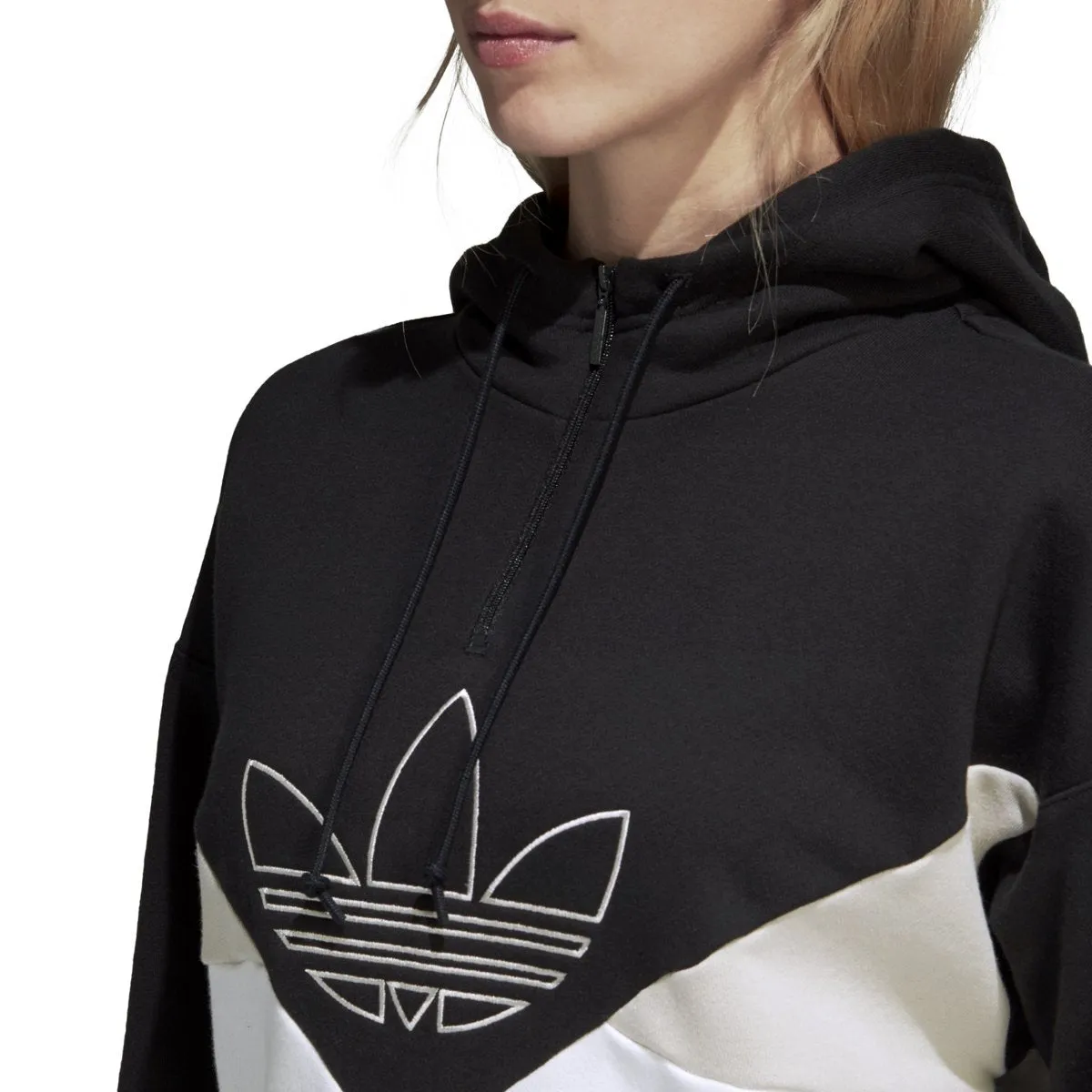 adidas Women's Clrdo Og Trefoil Hoodie - Dh3024 sold by Zulily product image thumbnail 4