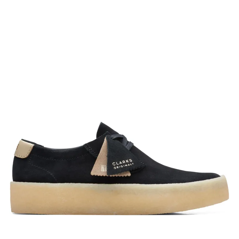 Clarks Men's Ashcott Cup - Black Suede - 26172526 sold by Zulily