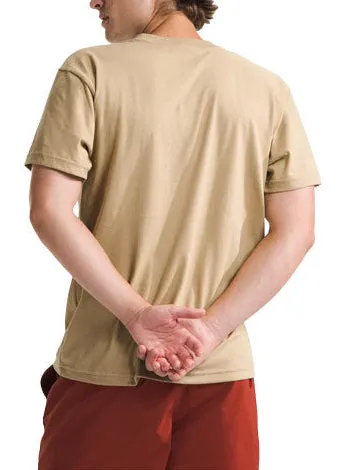 The North Face Men's Short-Sleeve Evolution Box Fit Tee 'Khaki Stone' sold by Zulily product image thumbnail 3