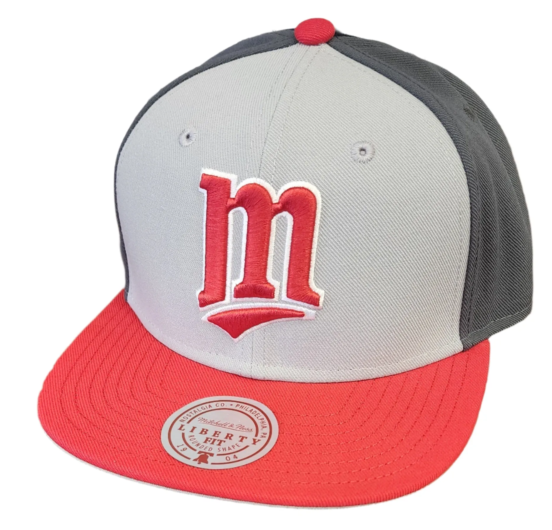 Mitchell & Ness Men's Mlb Triple Play Liberty Snapback Coop Twins sold by Zulily