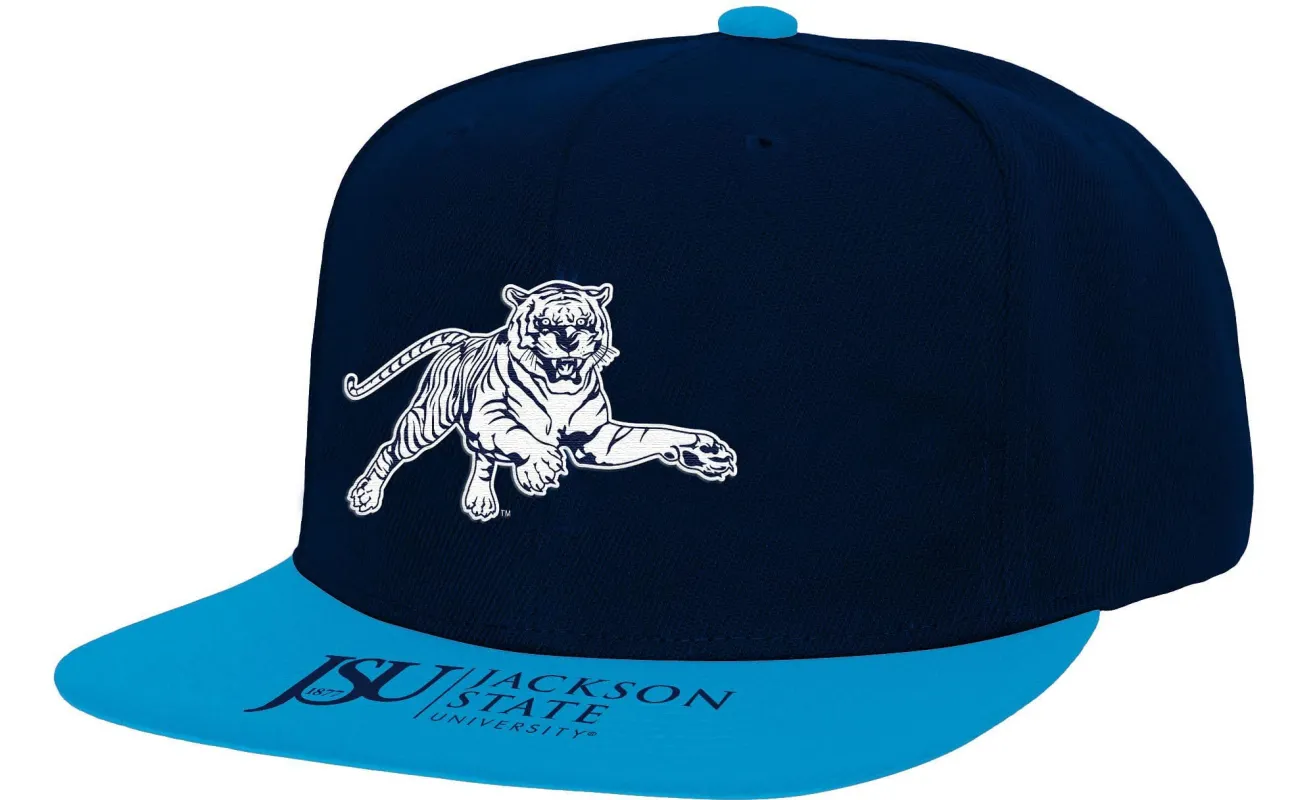 Mitchell & Ness Men's Ncaa Logo Bill Snapback Jackson State sold by Zulily