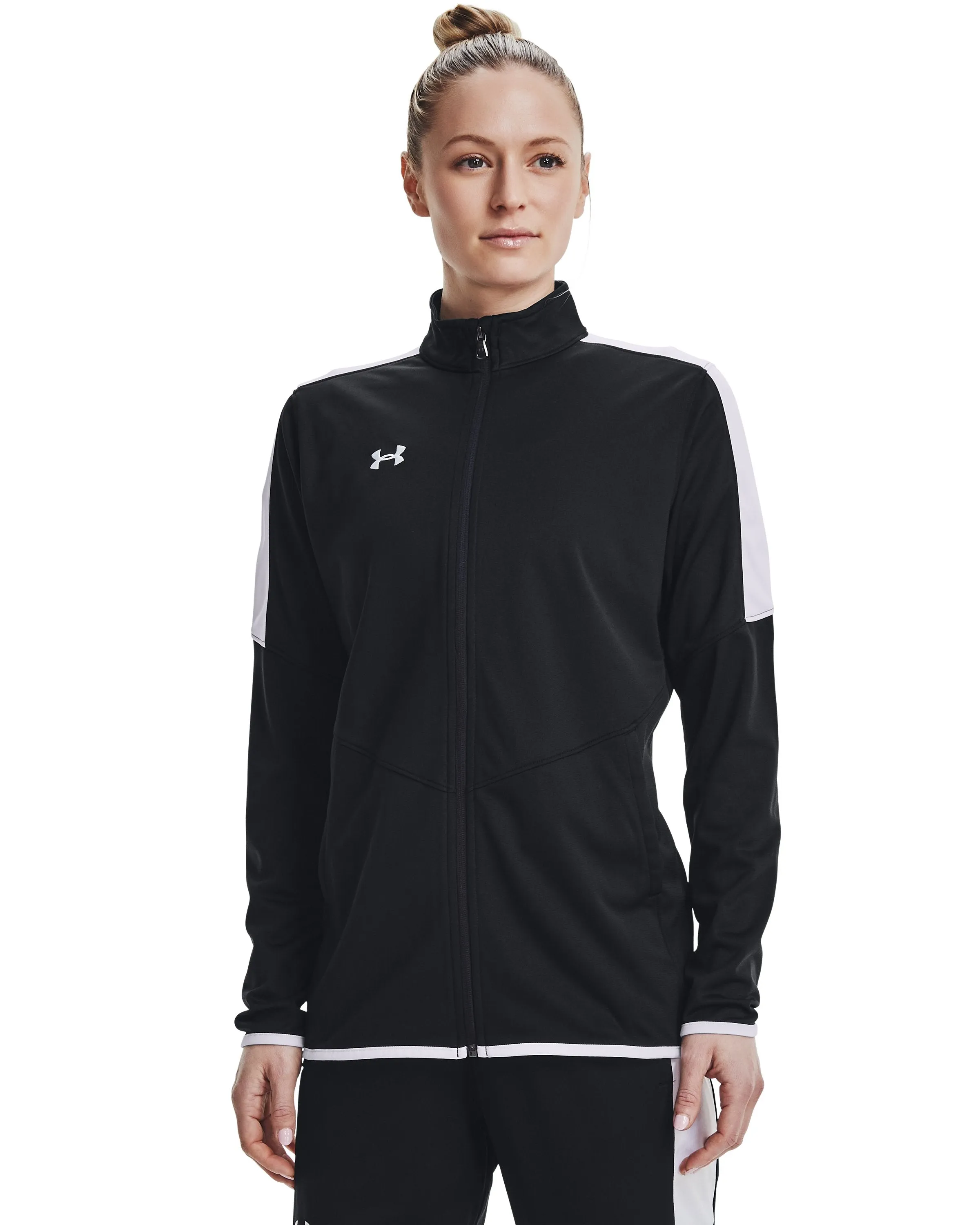 Under Armour Women's Rival Knit Jacket - 1326774-001 sold by Zulily product image thumbnail 2