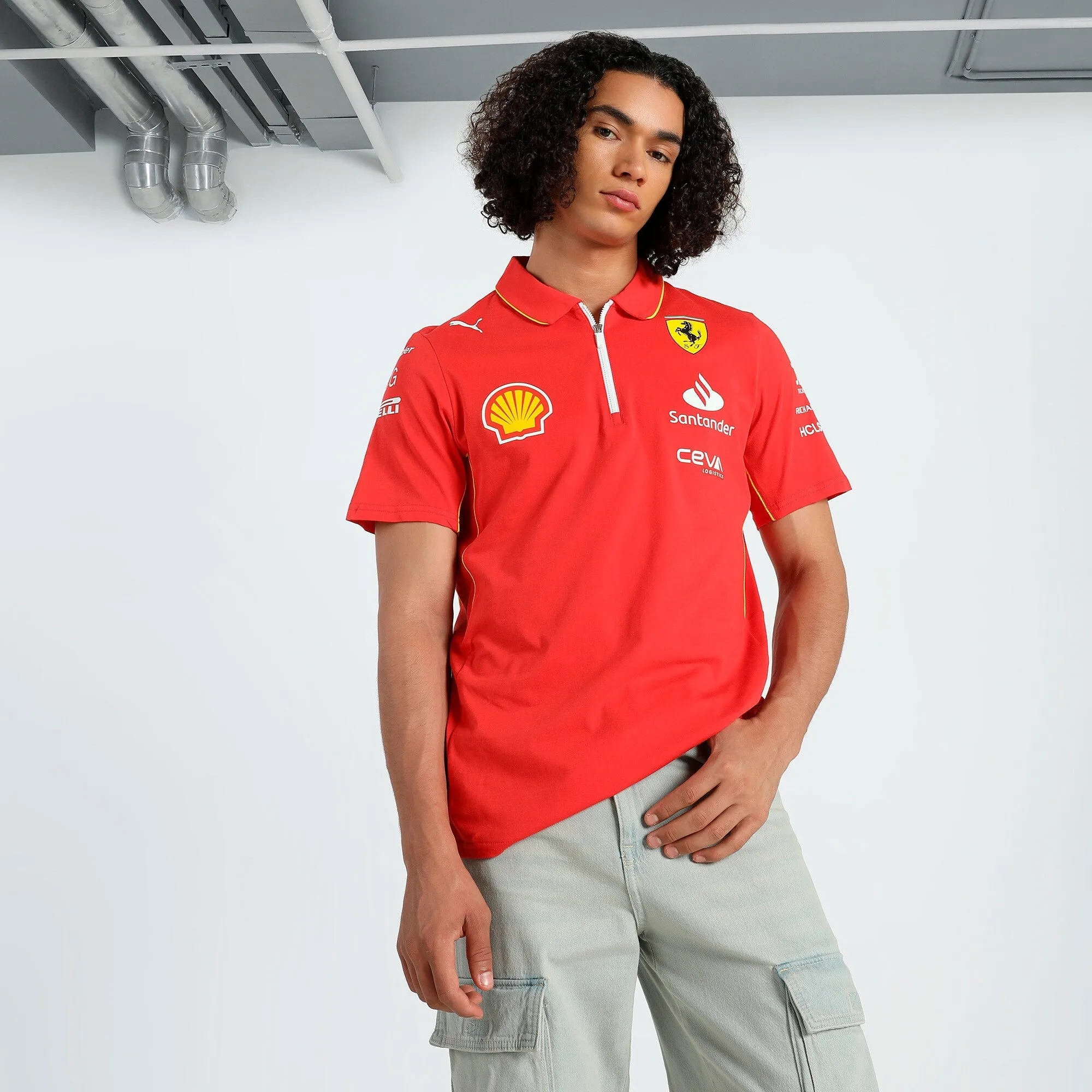 Puma Men's Sf Scuderia Ferrari Team Polo - 763602-01 sold by Zulily product image thumbnail 3