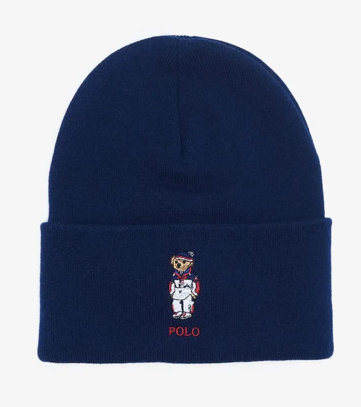Polo Ralph Lauren Adult 2022 Olympics Bear Beanie - Pe0051-411 sold by Zulily