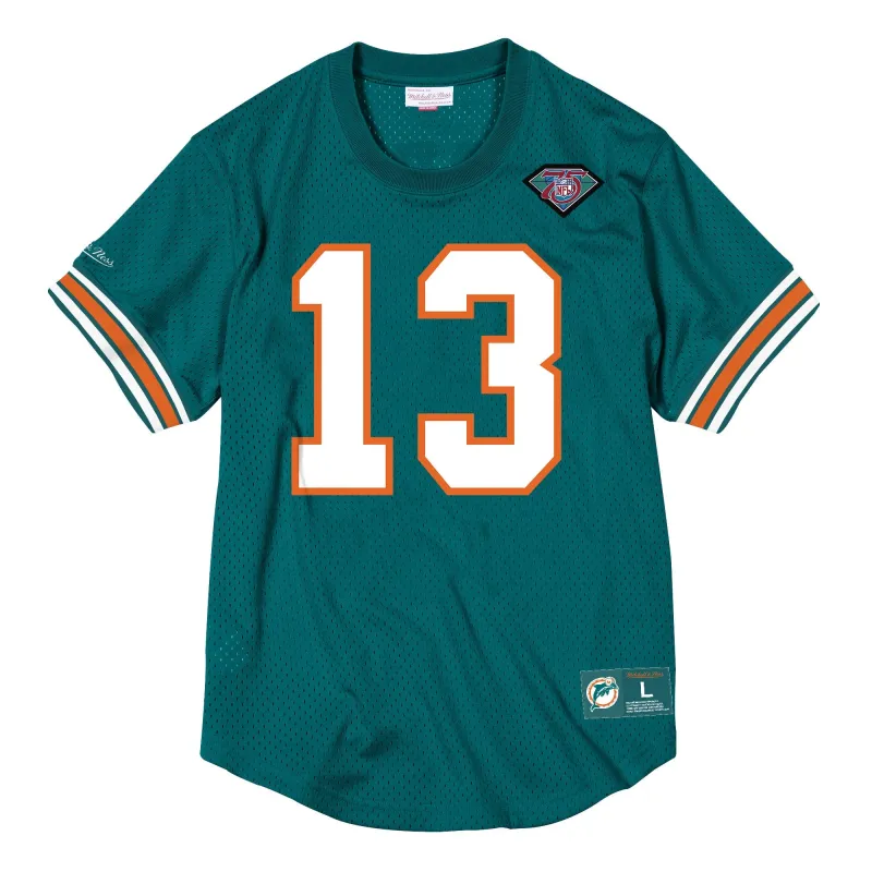 Mitchell & Ness Men's Nfl Name & Number Mesh Crew Neck Miami Dolphins sold by Zulily