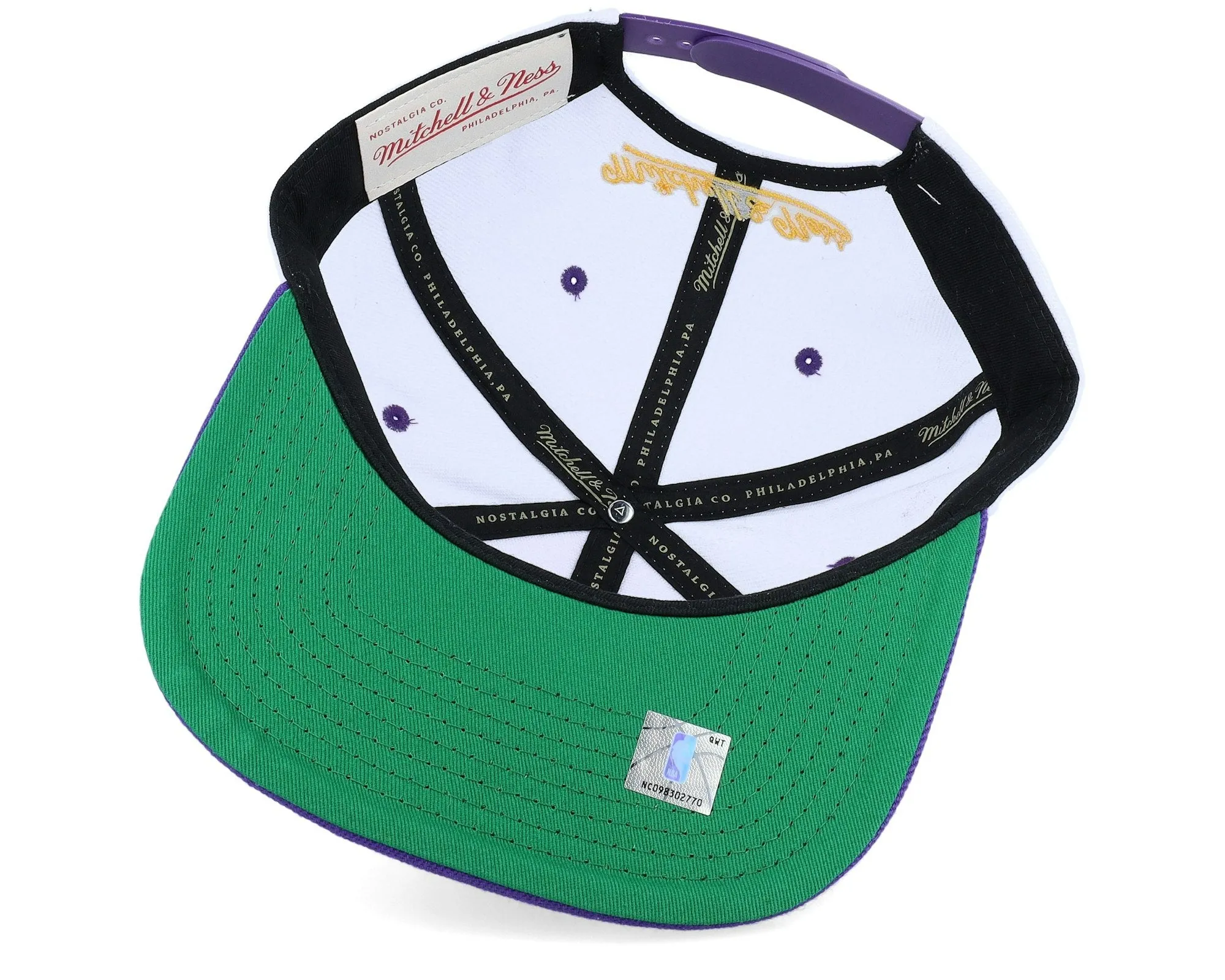 Mitchell & Ness Men's Nba Champ Series Snapback Lakers - White sold by Zulily product image thumbnail 5