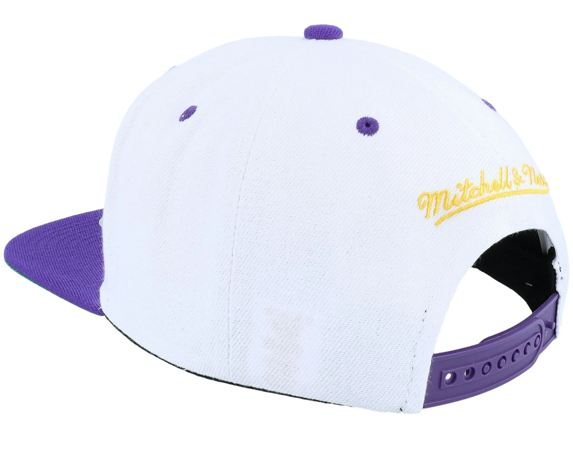 Mitchell & Ness Men's Nba Champ Series Snapback Lakers - White sold by Zulily product image thumbnail 3