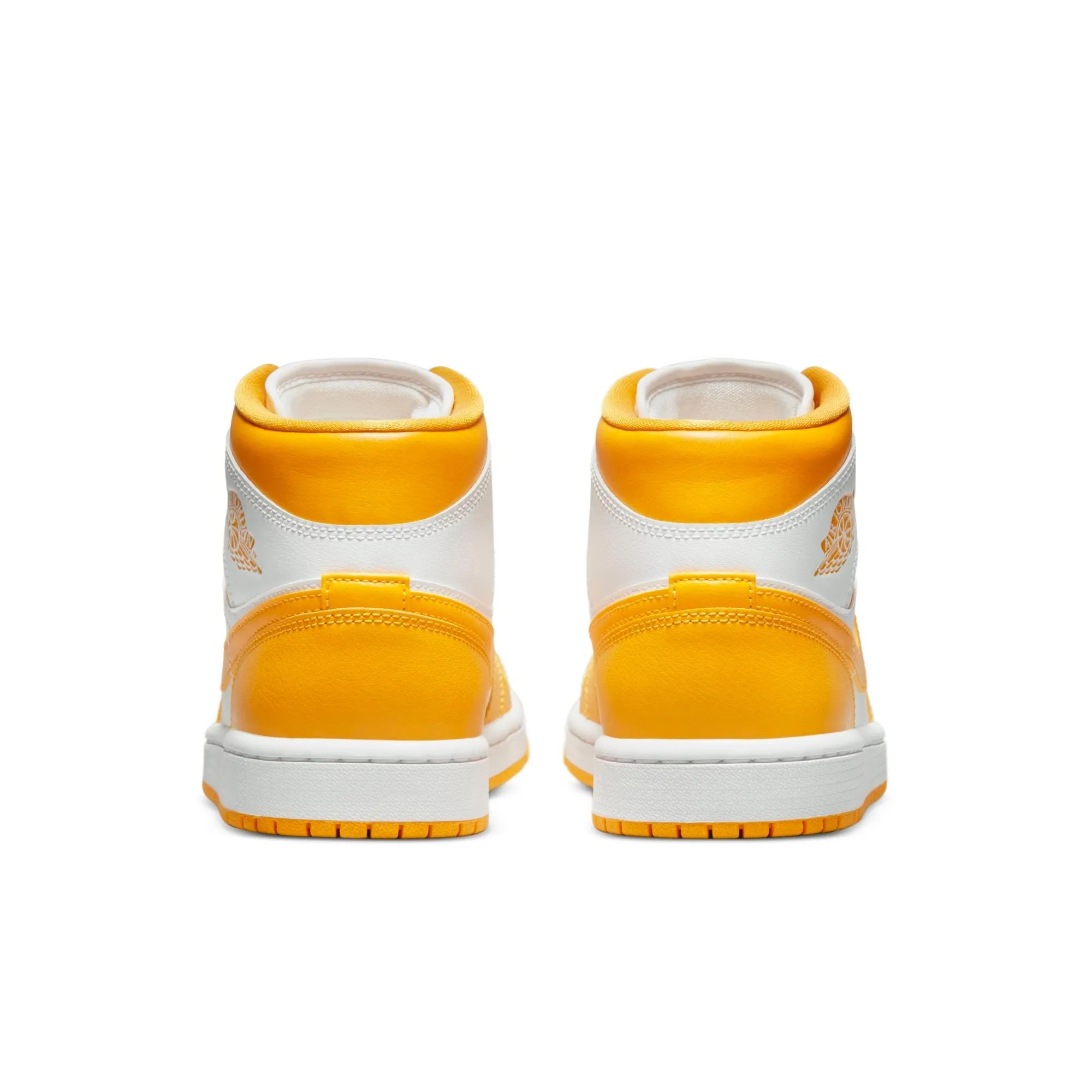 Air Jordan Women's Retro 1 Mid (W) 'White University Gold' - Bq6472-117 sold by Zulily product image thumbnail 2