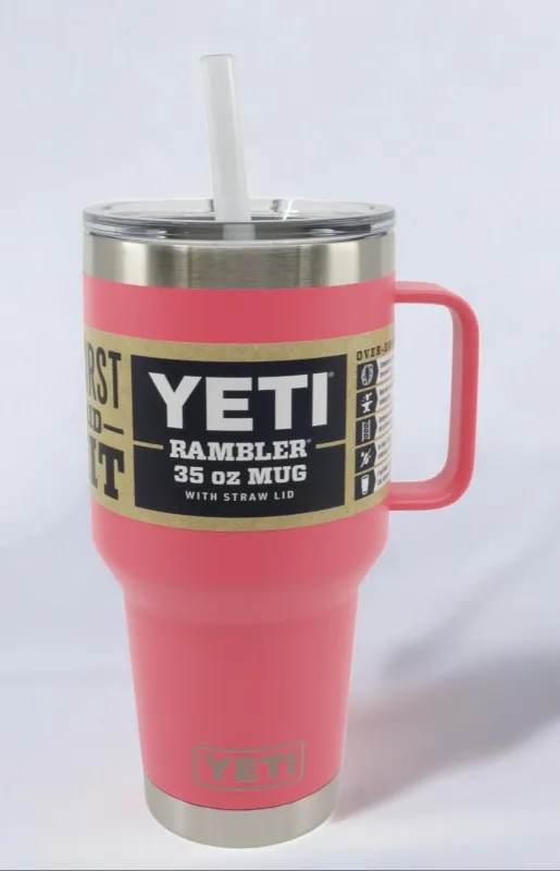 Yeti Unisex Rambler 35Oz Straw Mug With Straw Lid - 21071503010 sold by Zulily