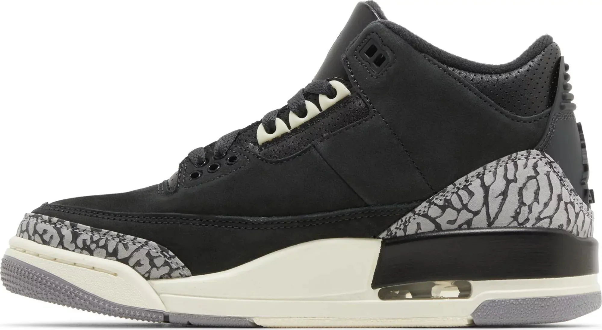Air Jordan Women's Retro 3 "Off Noir" - Ck9246-001 sold by Zulily product image thumbnail 3