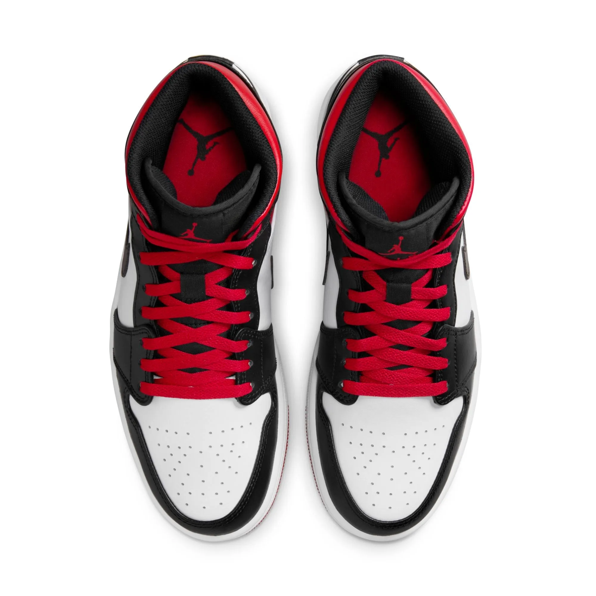 Air Jordan Men's Retro 1 Mid 'Gym Red Black Toe' - Dq8426-106 sold by Zulily product image thumbnail 4