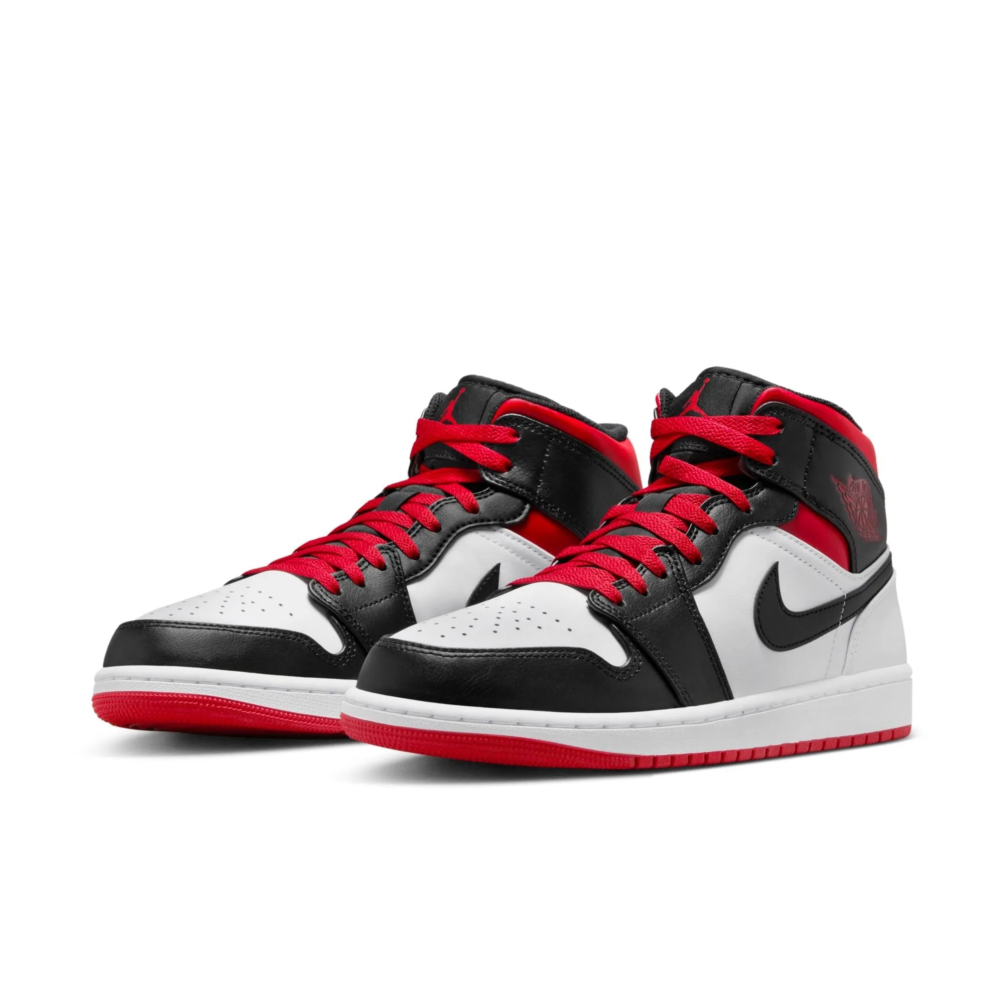 Air Jordan Men's Retro 1 Mid 'Gym Red Black Toe' - Dq8426-106 sold by Zulily product image thumbnail 2