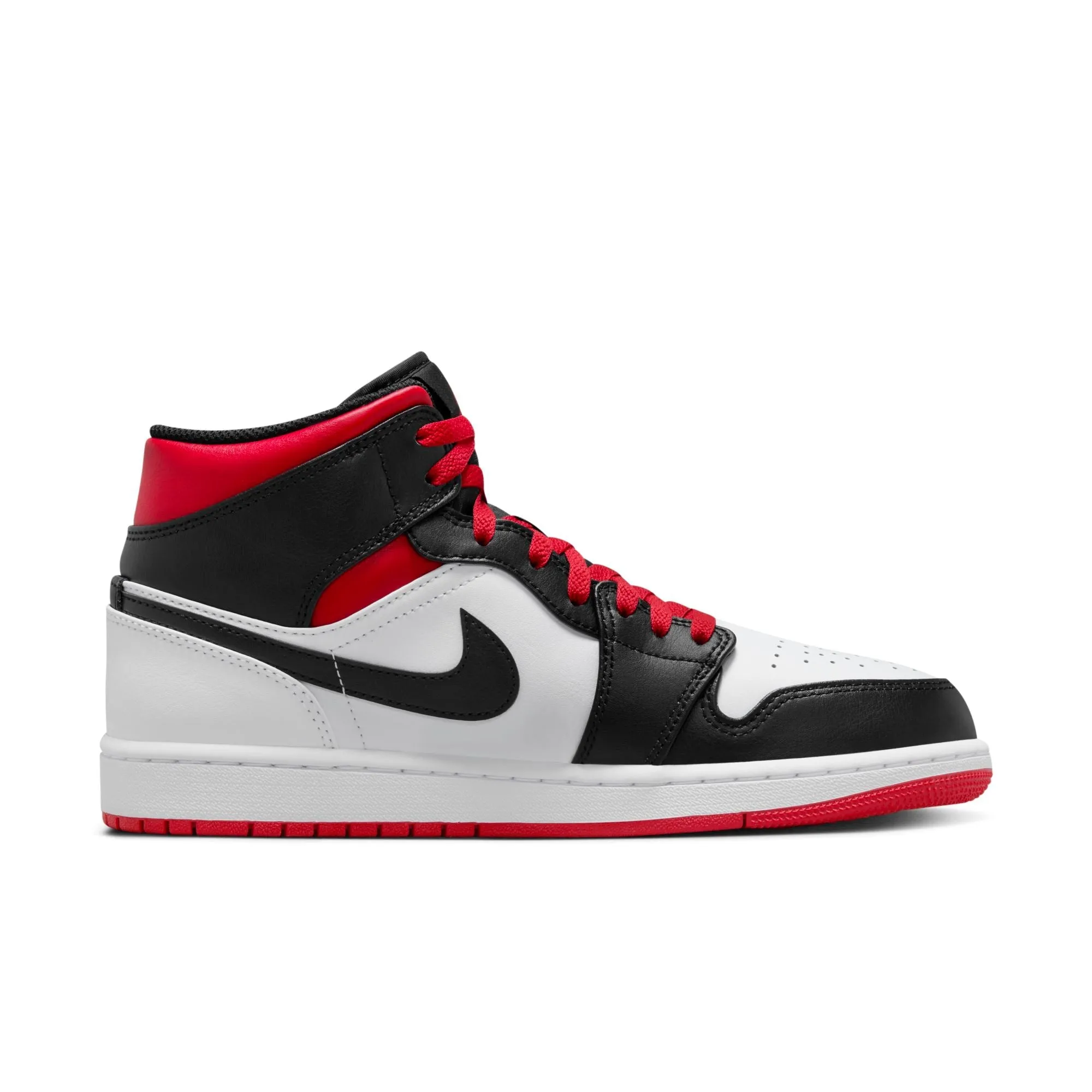 Air Jordan Men's Retro 1 Mid 'Gym Red Black Toe' - Dq8426-106 sold by Zulily product image thumbnail 3