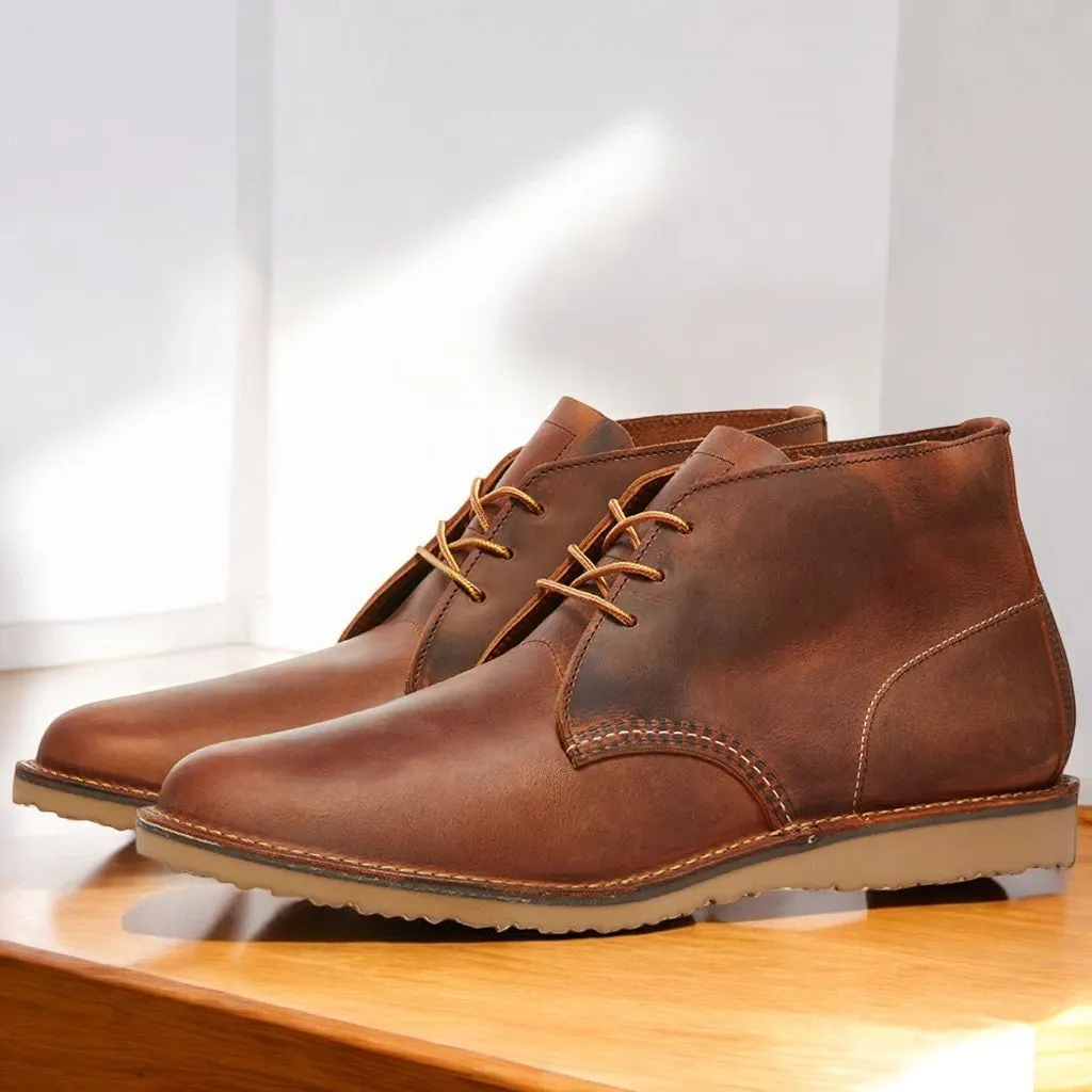 Red Wing Shoes Men's Red Wing Weekender Chukka - Copper - 3322 sold by Zulily product image thumbnail 2