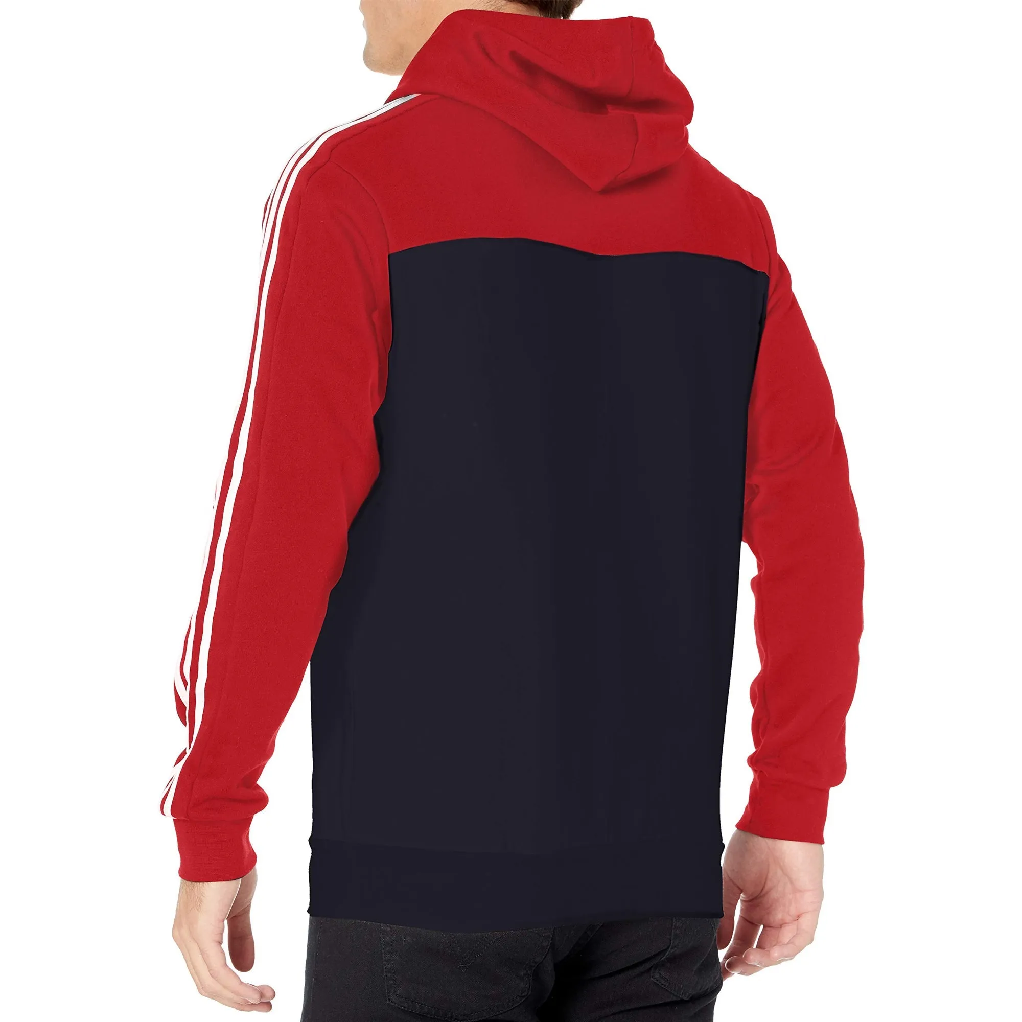 adidas Men's Essentials Hooded Colorblock Sweatshirt - Gl7465 sold by Zulily product image thumbnail 2