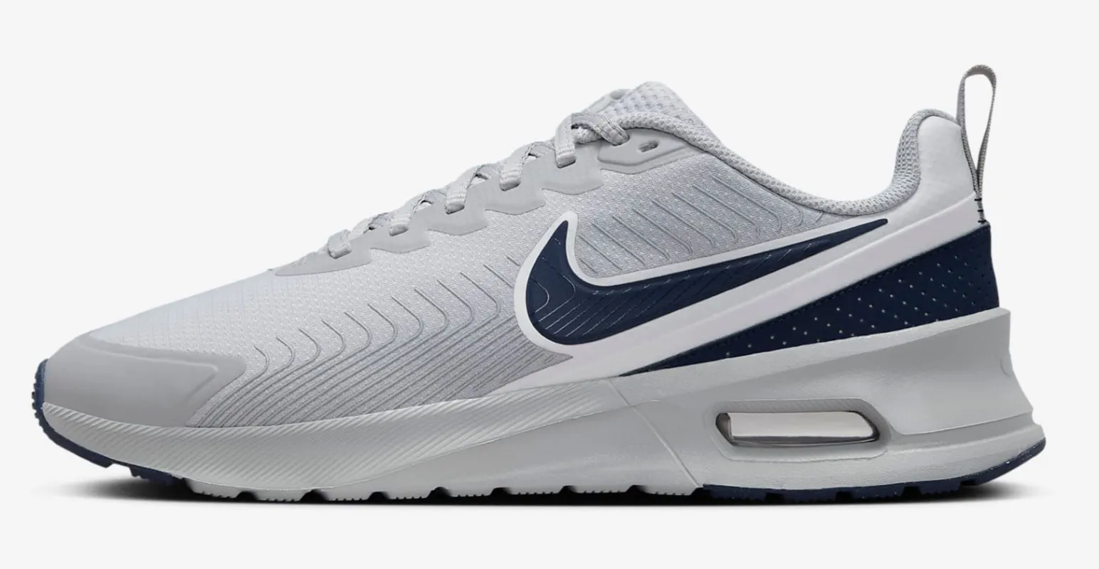 Nike Men's Air Max Nuaxis 'Light Smoke Grey Cyber White Obsidian' - Fd4329-003 sold by Zulily