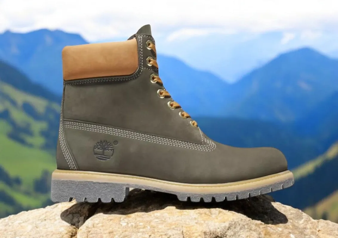 Timberland Men's Premium 6-Inch Boots 'Dark Green Nubuck' - Tb0A2Jc9A58 sold by Zulily