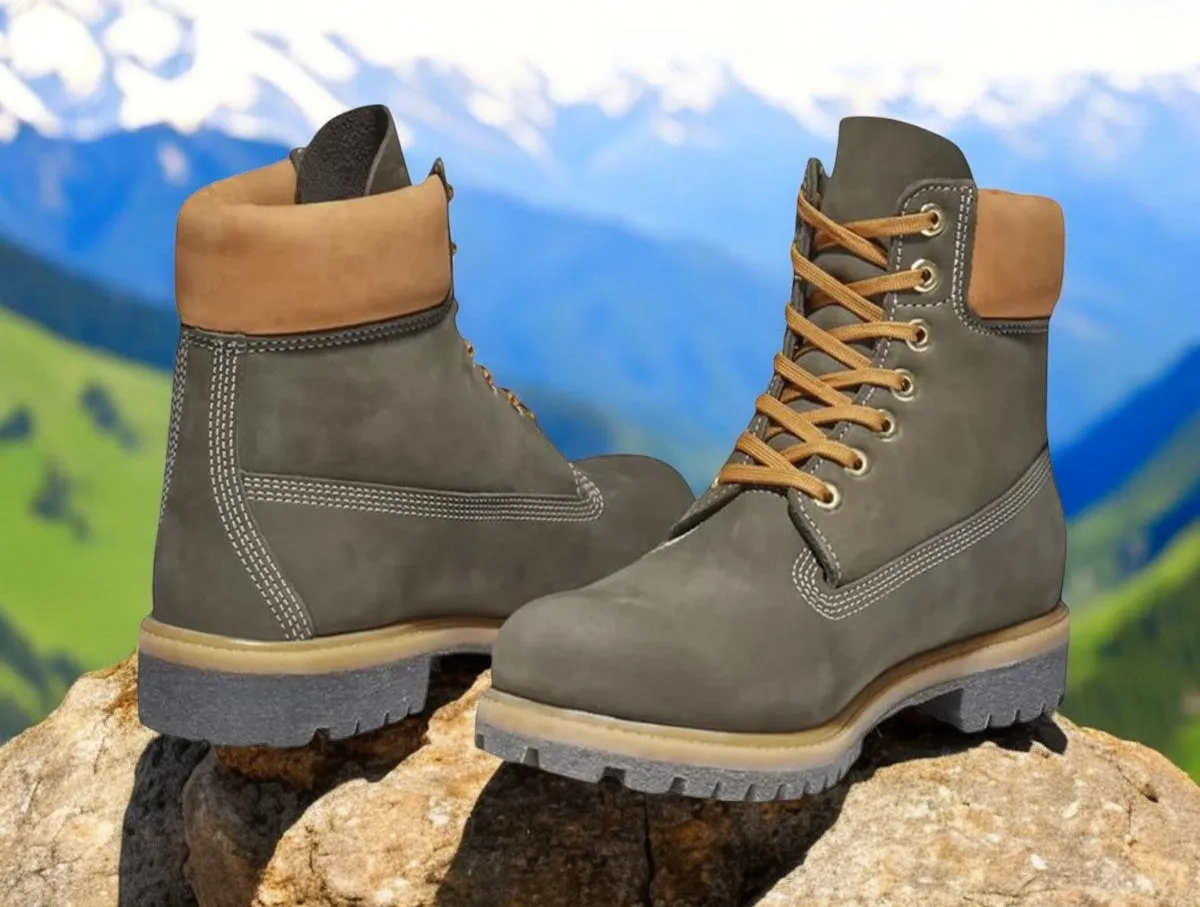 Timberland Men's Premium 6-Inch Boots 'Dark Green Nubuck' - Tb0A2Jc9A58 sold by Zulily product image thumbnail 2