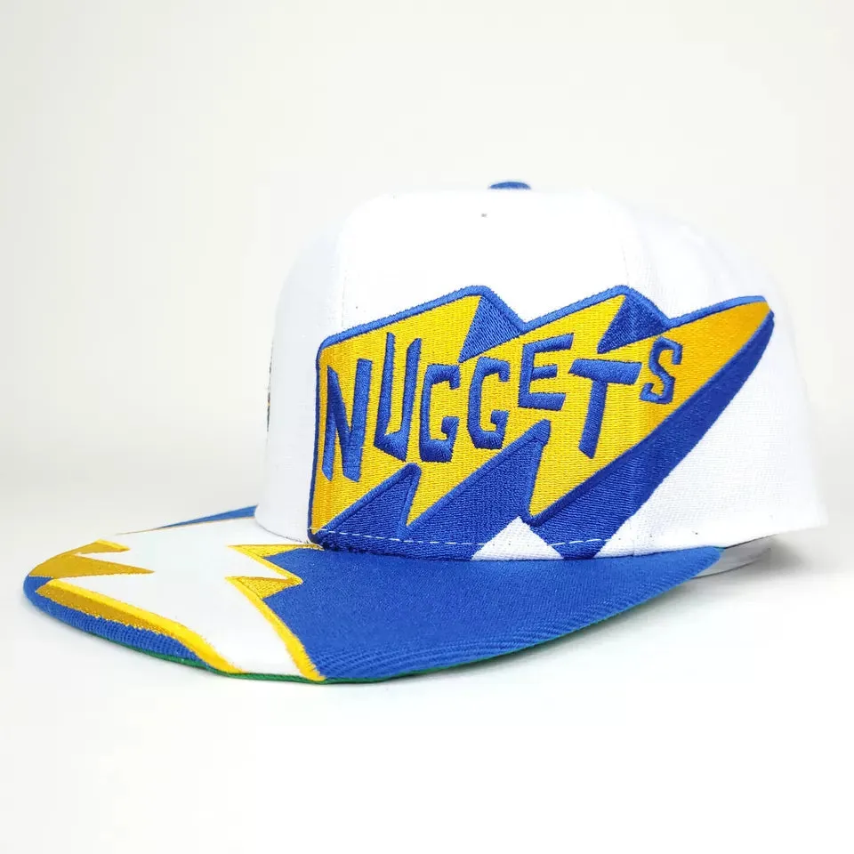 Mitchell & Ness Men's Nba Fast Times Snapback Hwc Nuggets - White sold by Zulily product image thumbnail 3