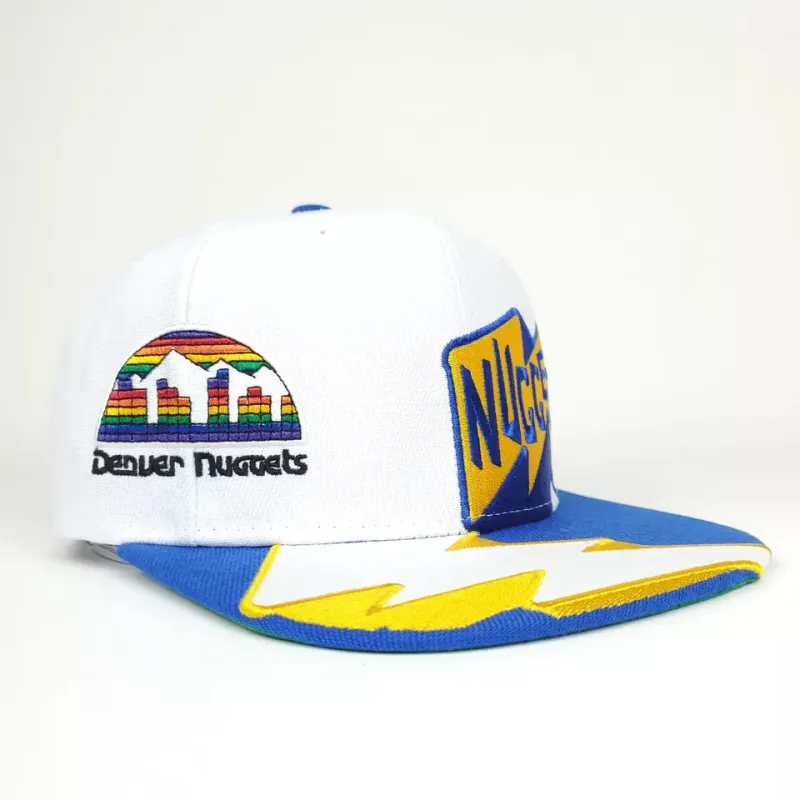 Mitchell & Ness Men's Nba Fast Times Snapback Hwc Nuggets - White sold by Zulily