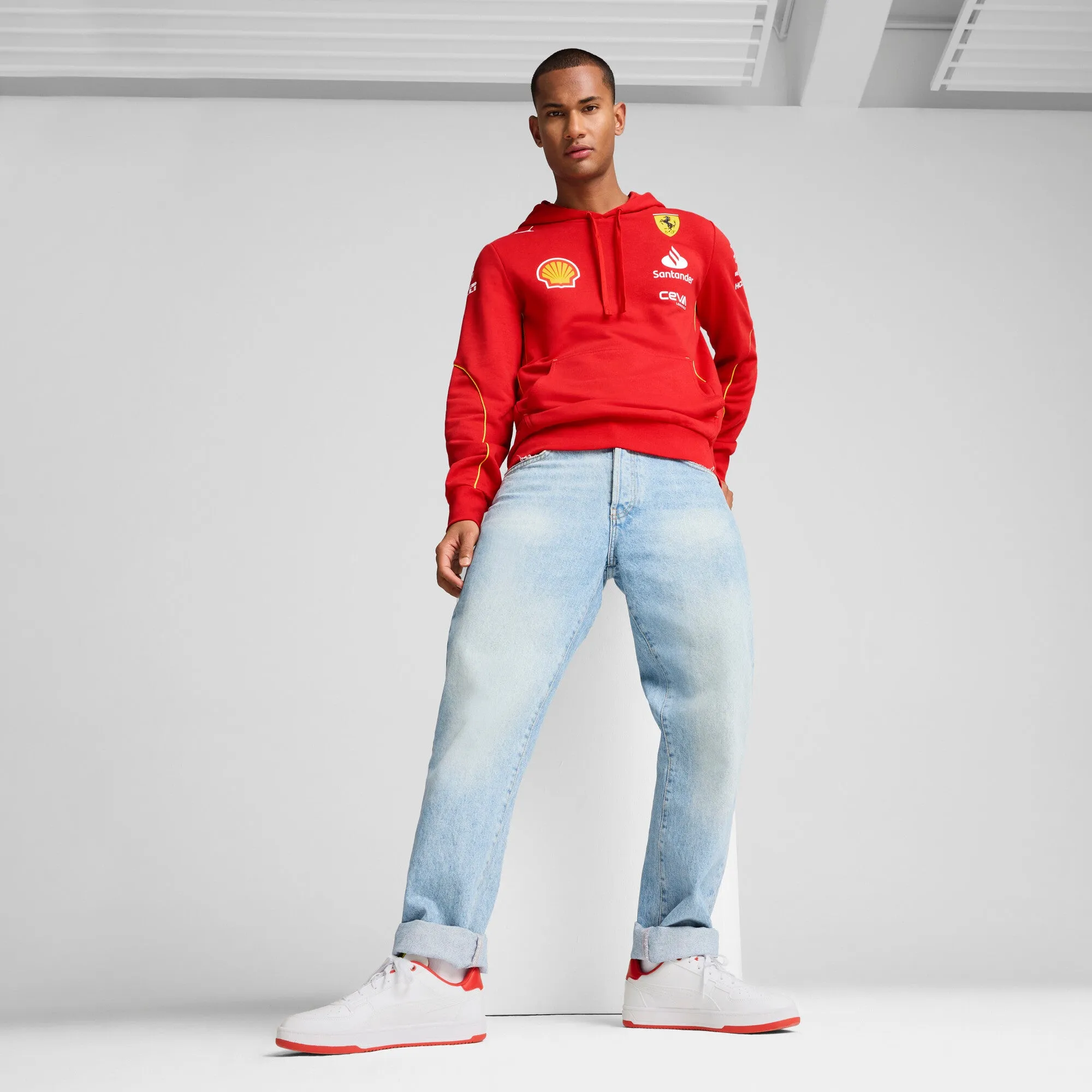 Puma Men's Sf Scuderia Ferrari Team Hoodie - 763600-01 sold by Zulily product image thumbnail 5